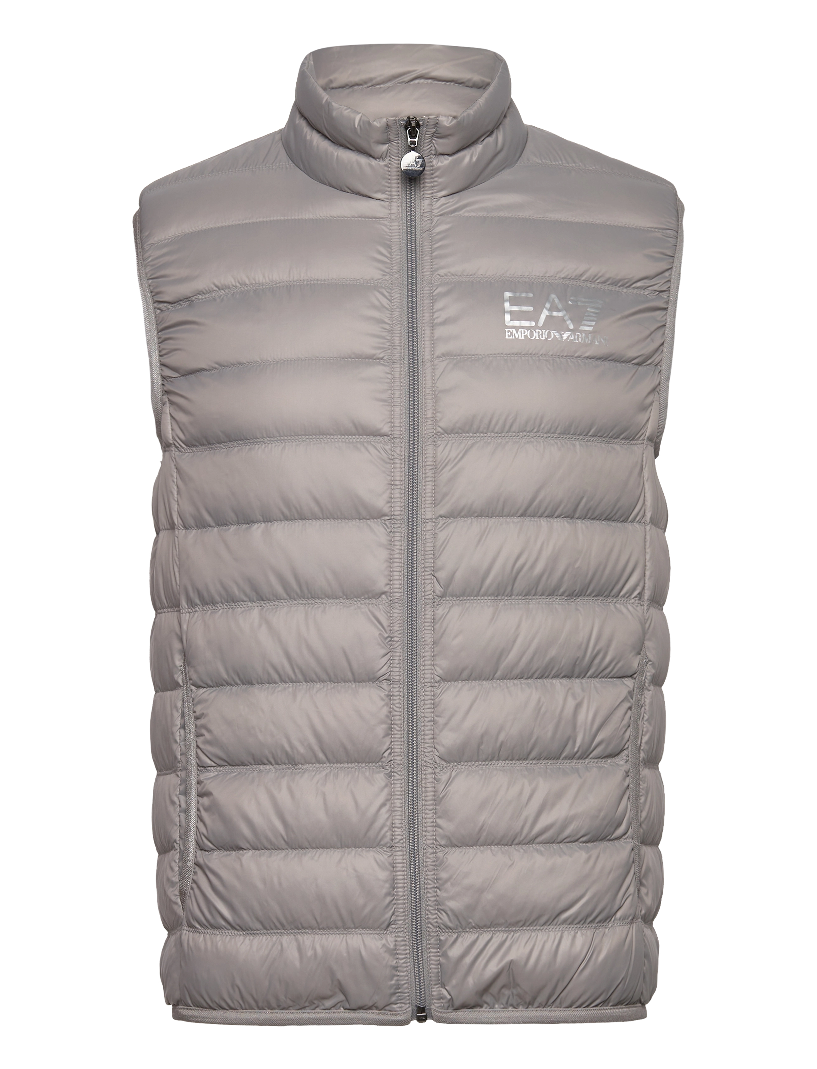 DOWN VEST - 1920-GRAY FLANNEL