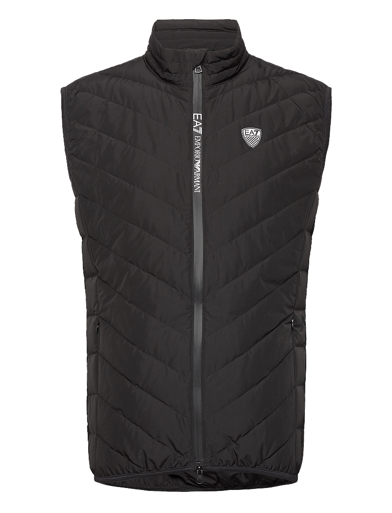 EA7 - DOWN WAISTCOAT - westen - black - 0
