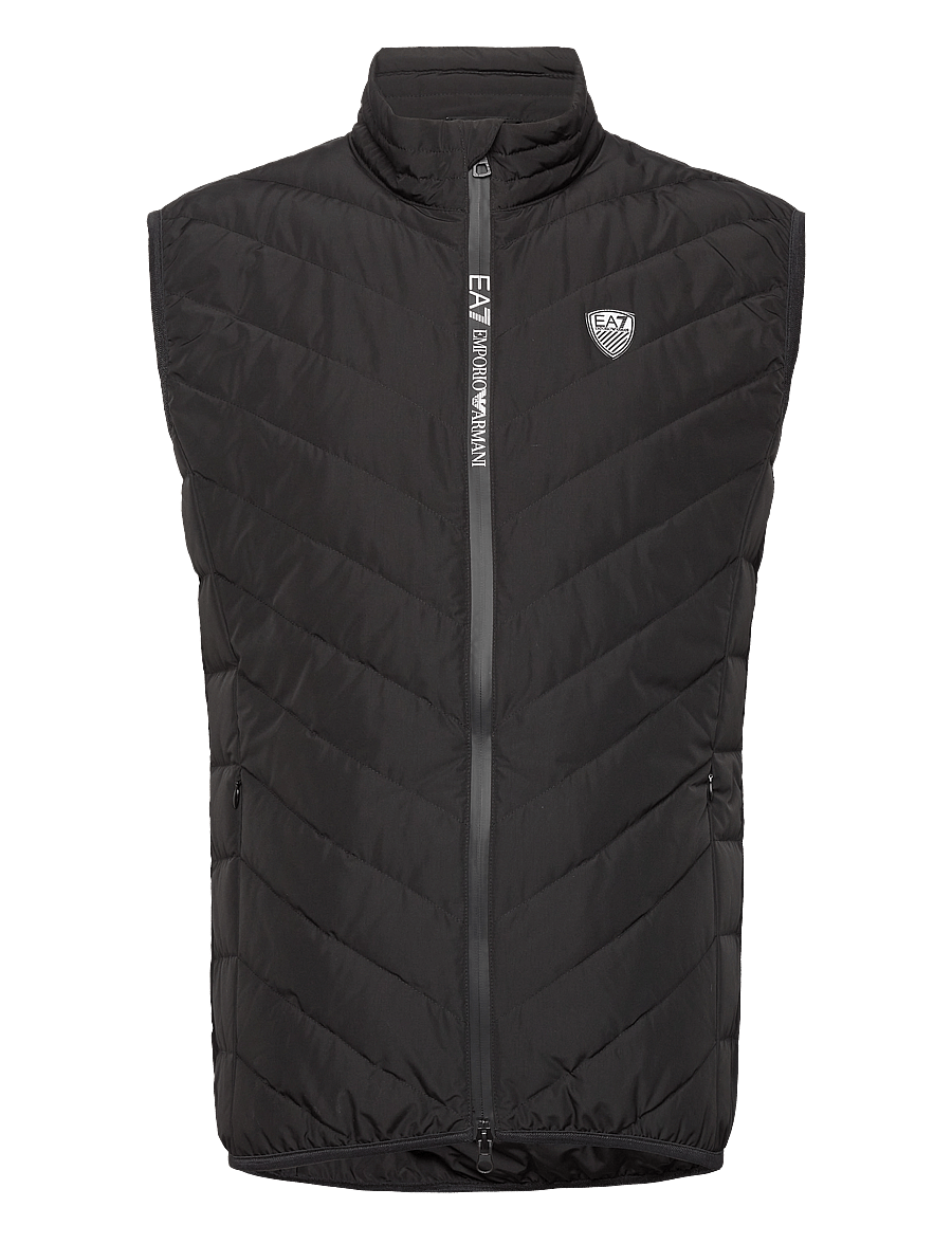 EA7 - DOWN WAISTCOAT - westen - black - 0