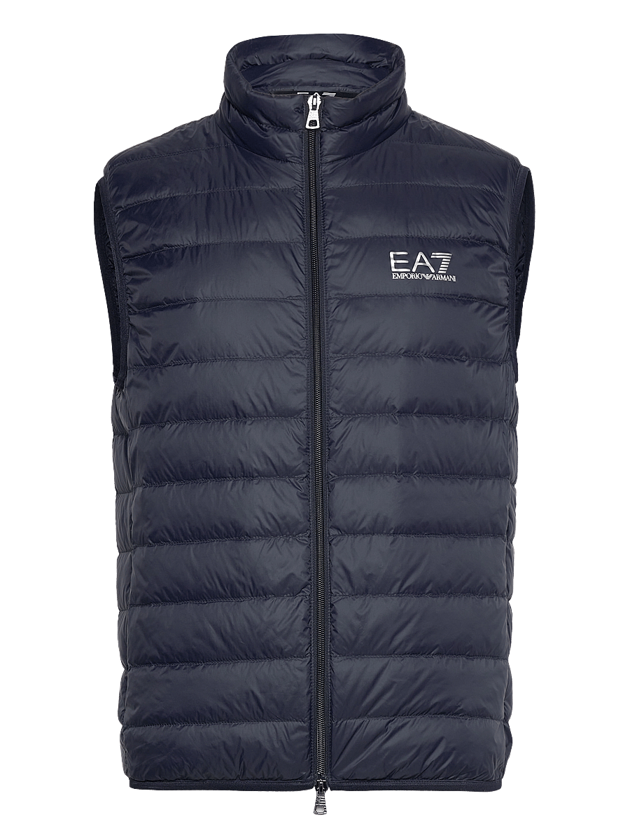 EA7 - DOWN WAISTCOAT - westen - armani blue - 1