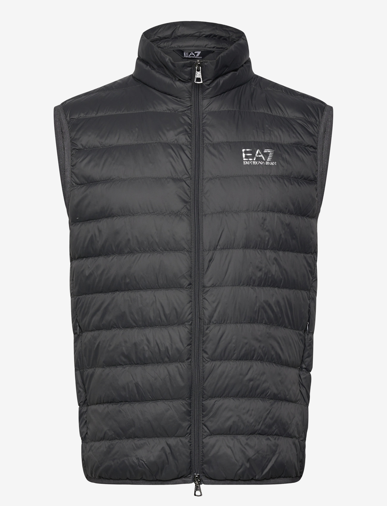 EA7 - DOWN WAISTCOAT - sügisesed riided - asphalt - 0
