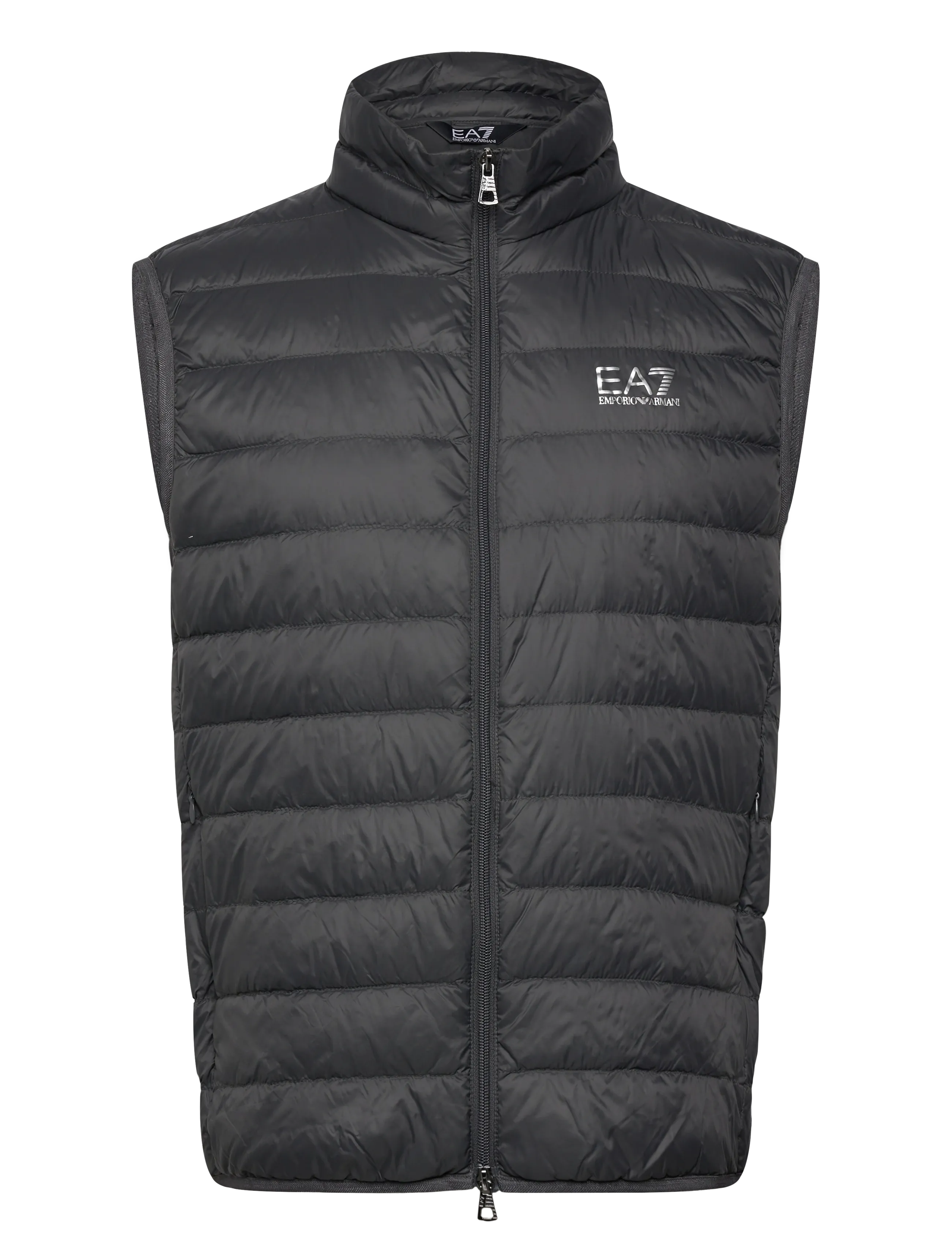 DOWN WAISTCOAT - ASPHALT