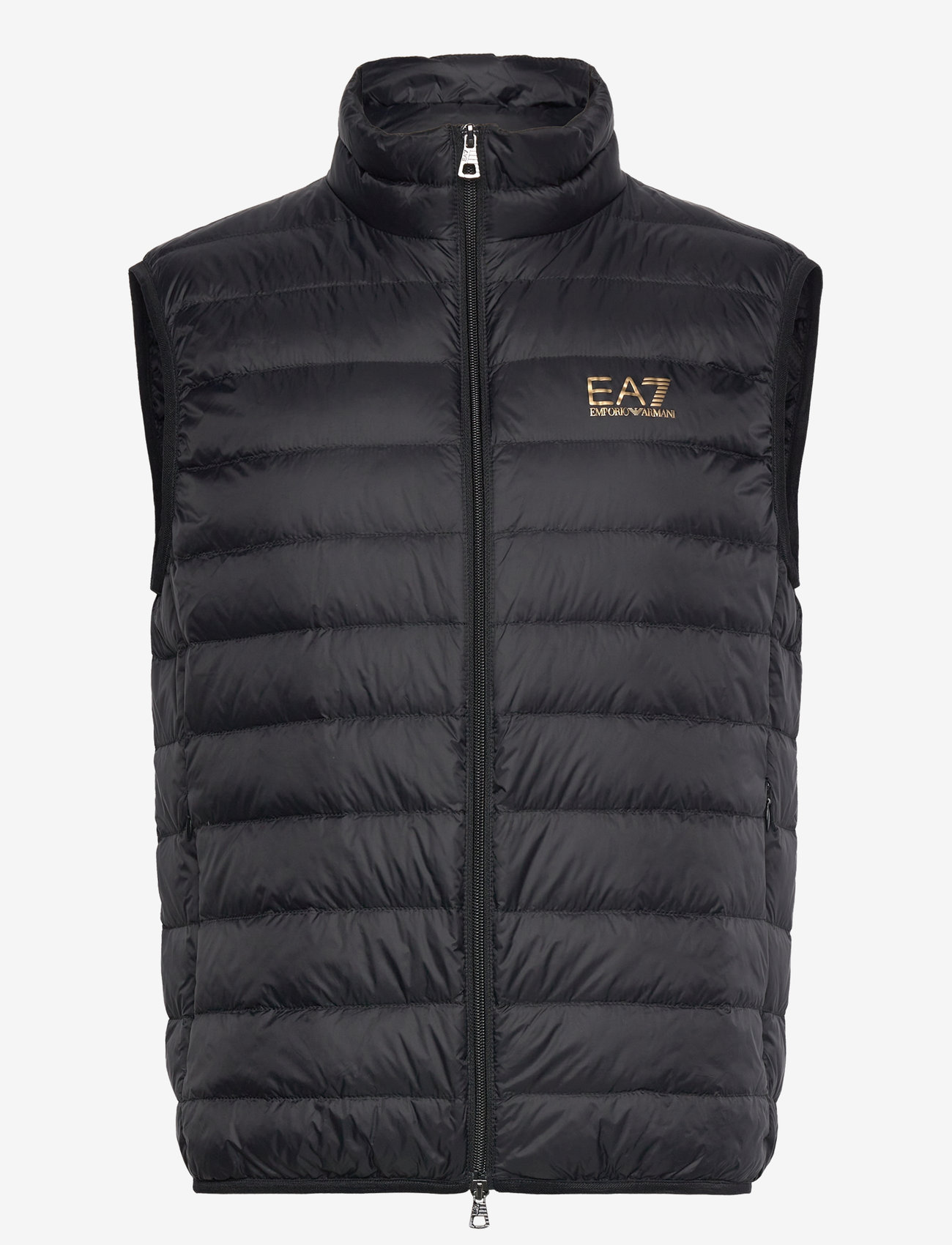 EA7 - DOWN WAISTCOAT - autumn clothing - black - 0