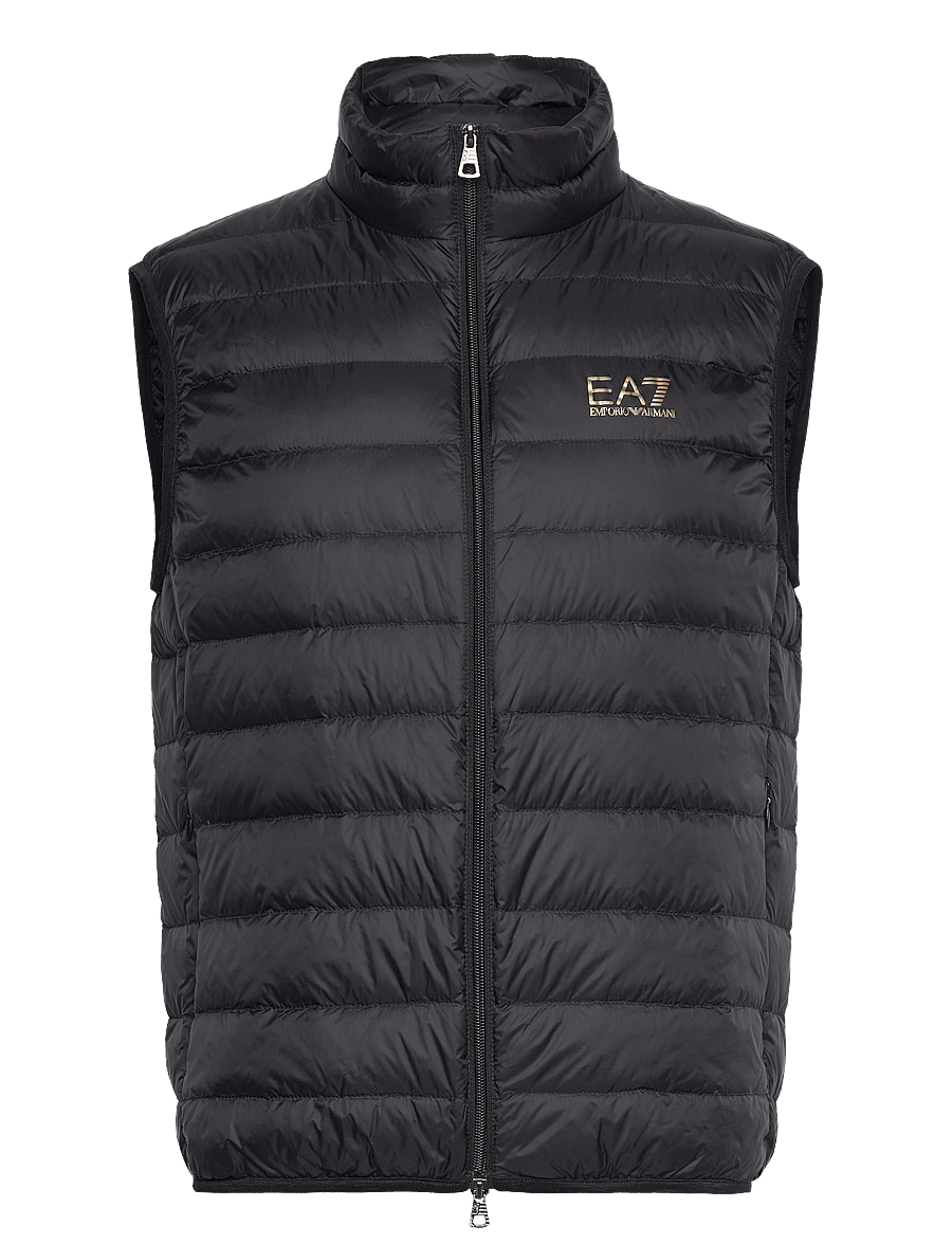 EA7 - DOWN WAISTCOAT - westen - black - 0