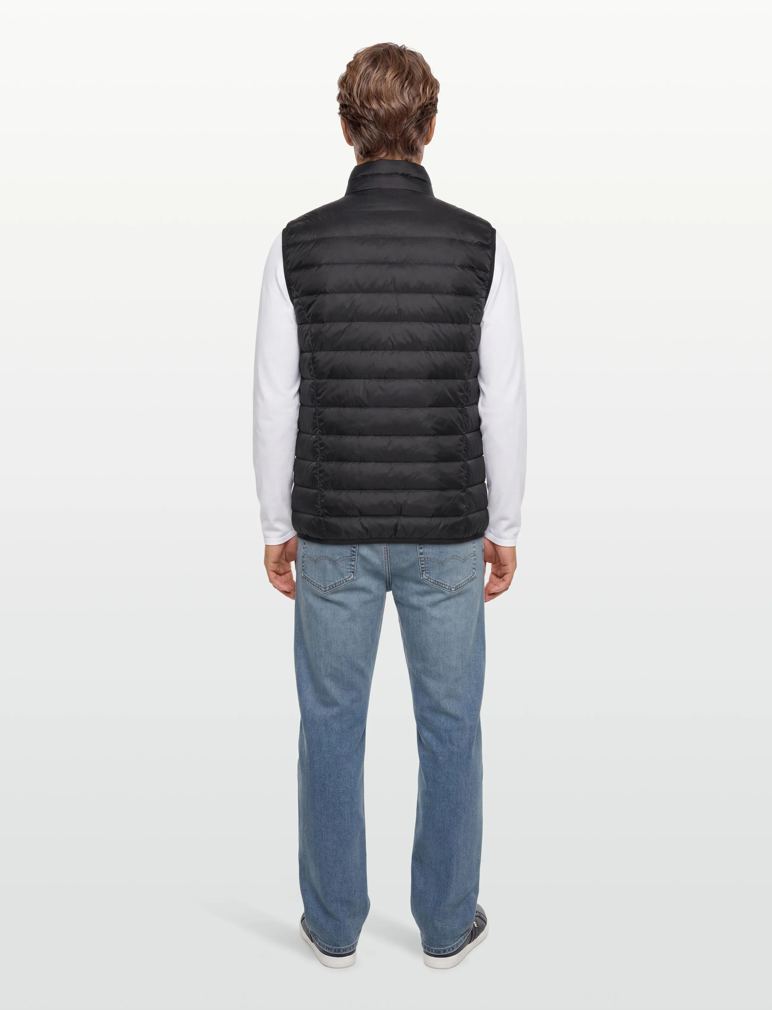 EA7 - DOWN WAISTCOAT - sportjacken - black - 4