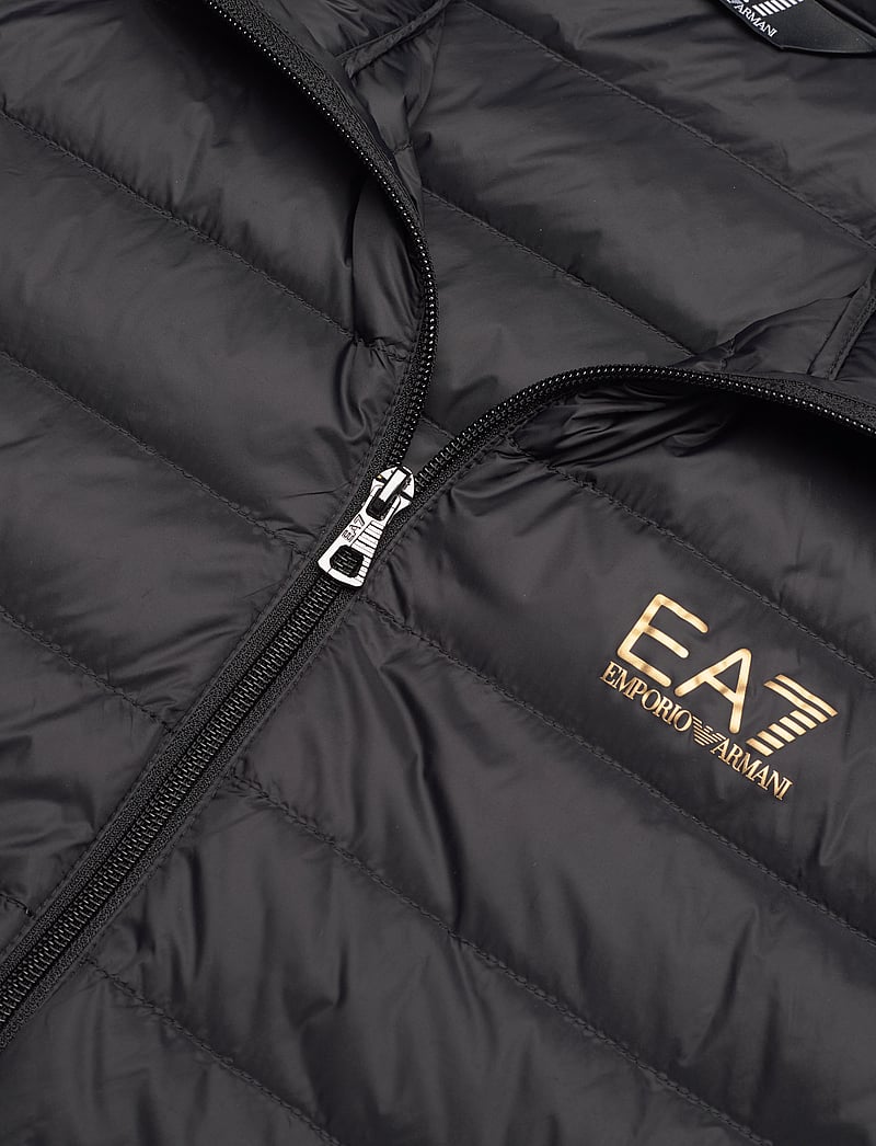 EA7 - DOWN WAISTCOAT - westen - black - 2