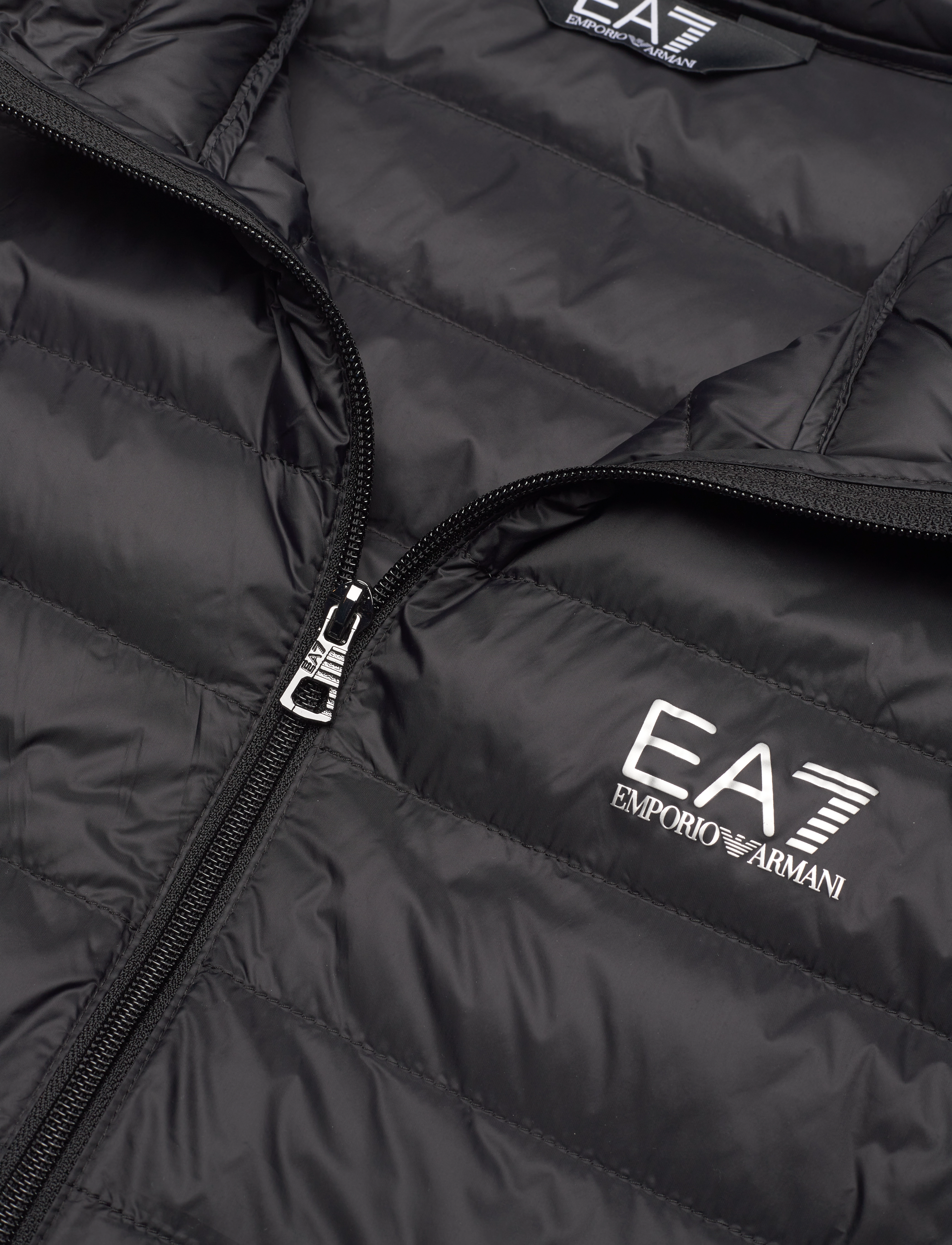 EA7 - DOWN WAISTCOAT - vests - black - 2