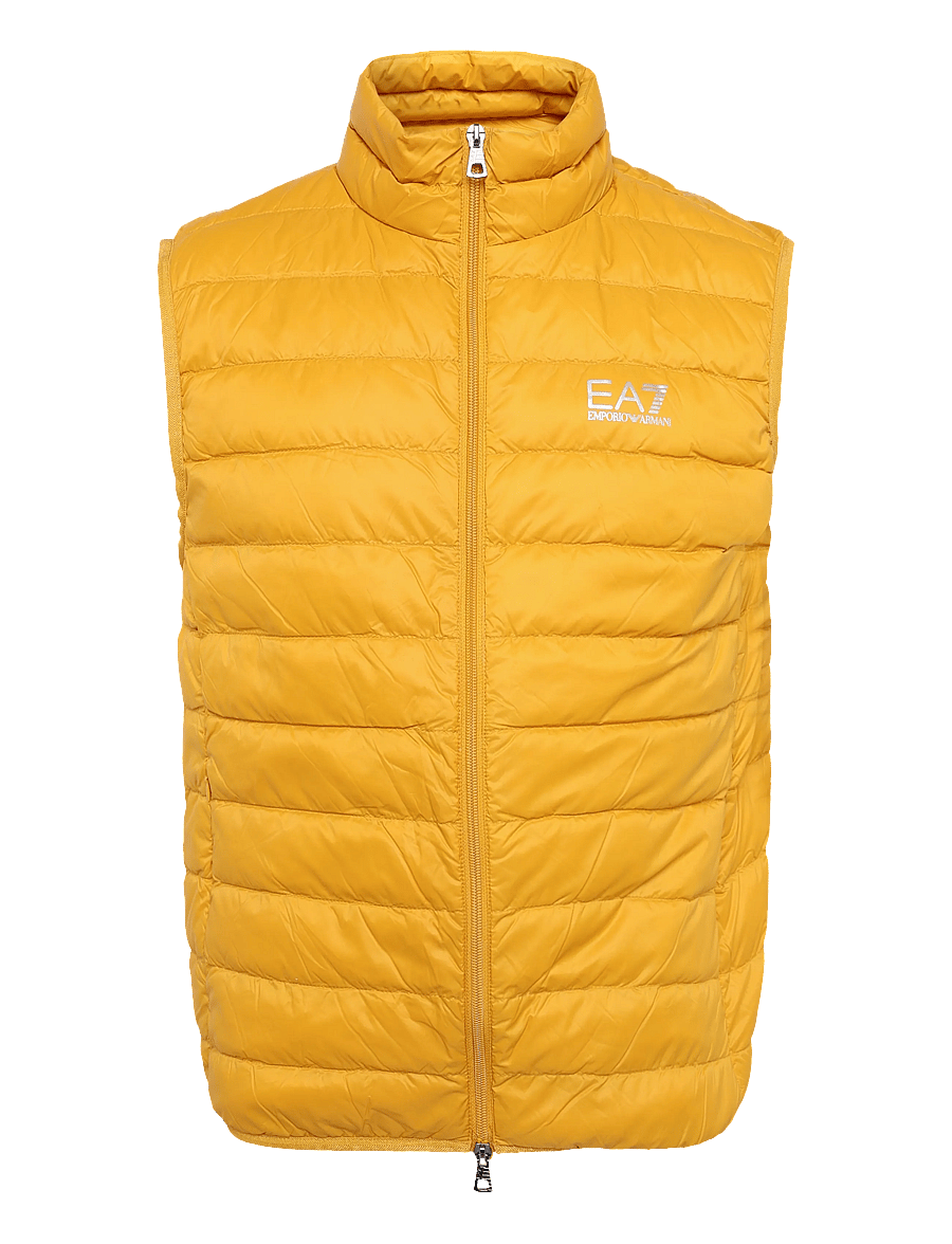 EA7 - DOWN WAISTCOAT - västar - golden yellow - 0