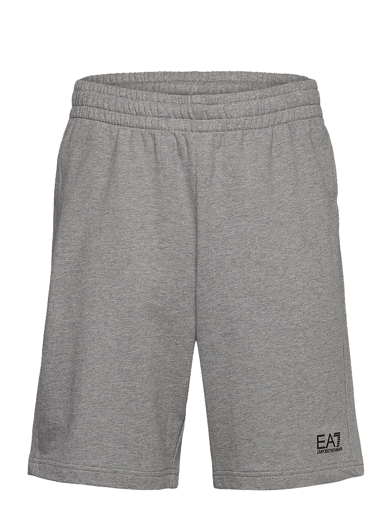 EA7 - SHORTS - sweatshorts - med.grey mel - 0