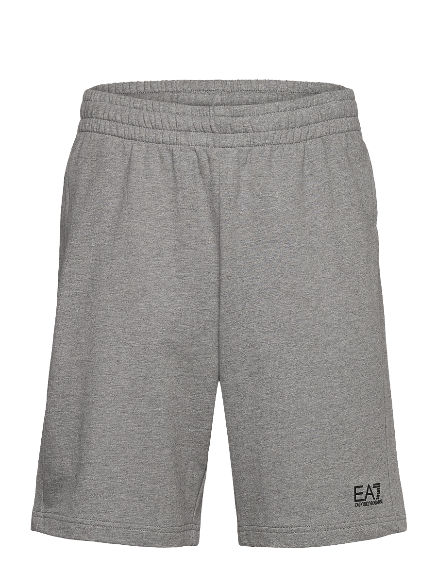 EA7 - SHORTS - sweat shorts - med.grey mel - 0