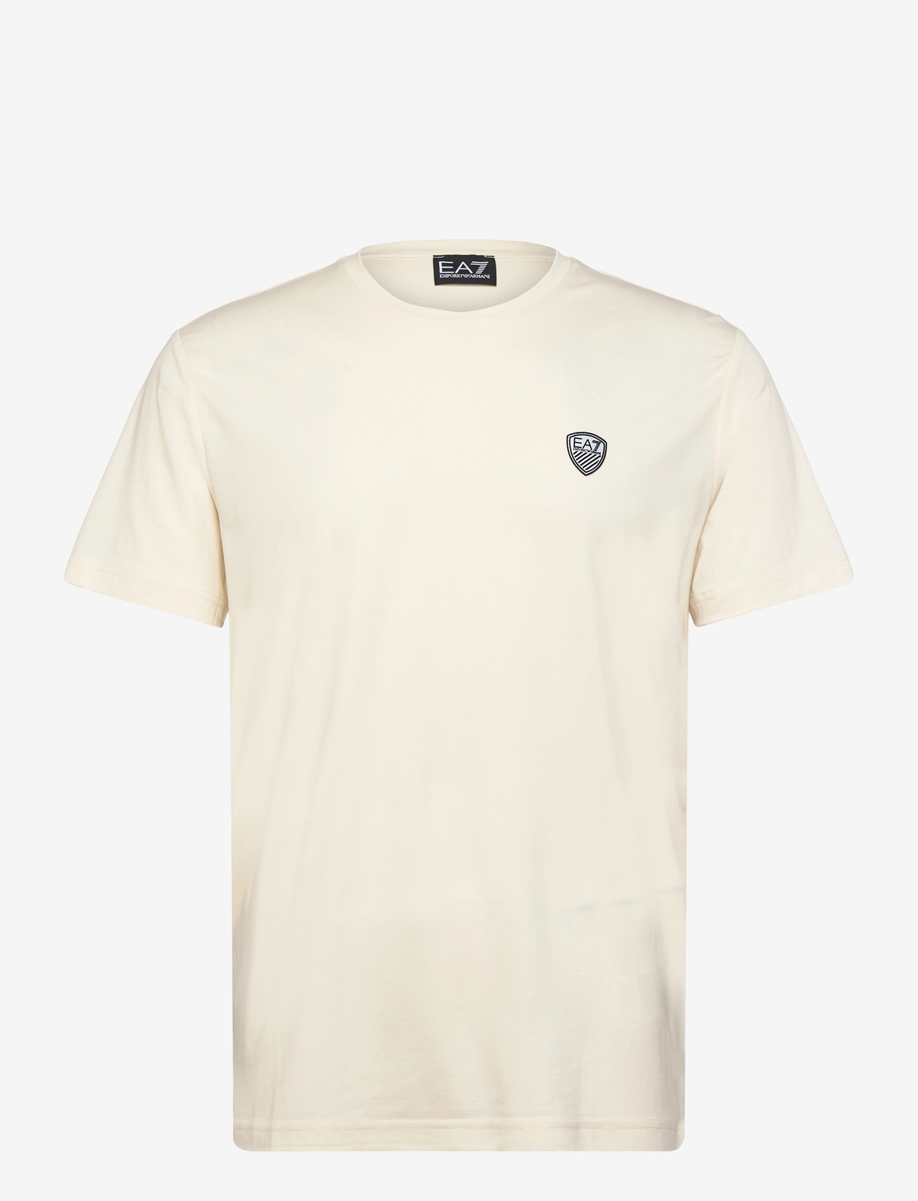 EA7 - T-SHIRT - kurzärmelige - vanilla ice - 0