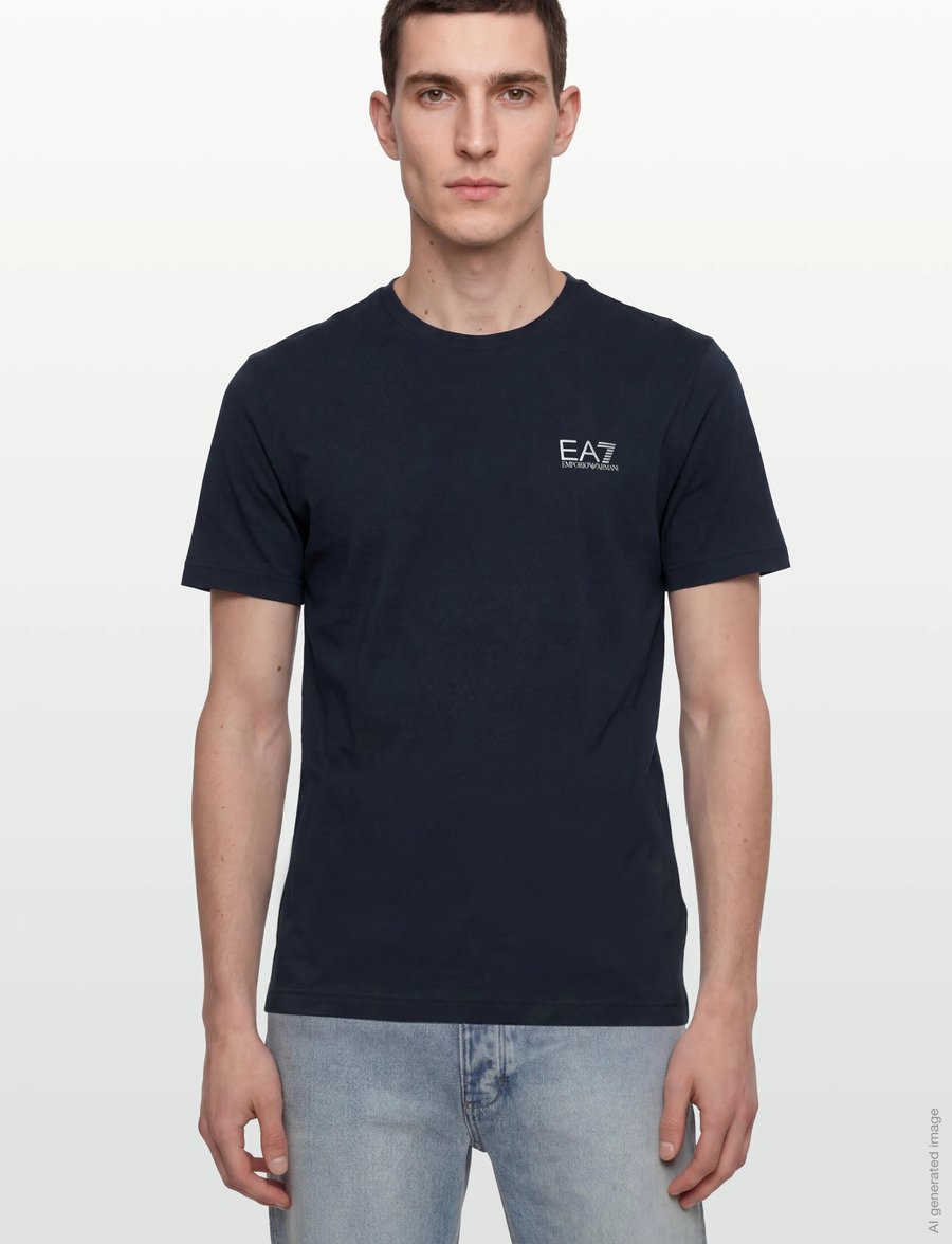 EA7 - T-SHIRT - kortärmade t-shirts - armani blue - 3