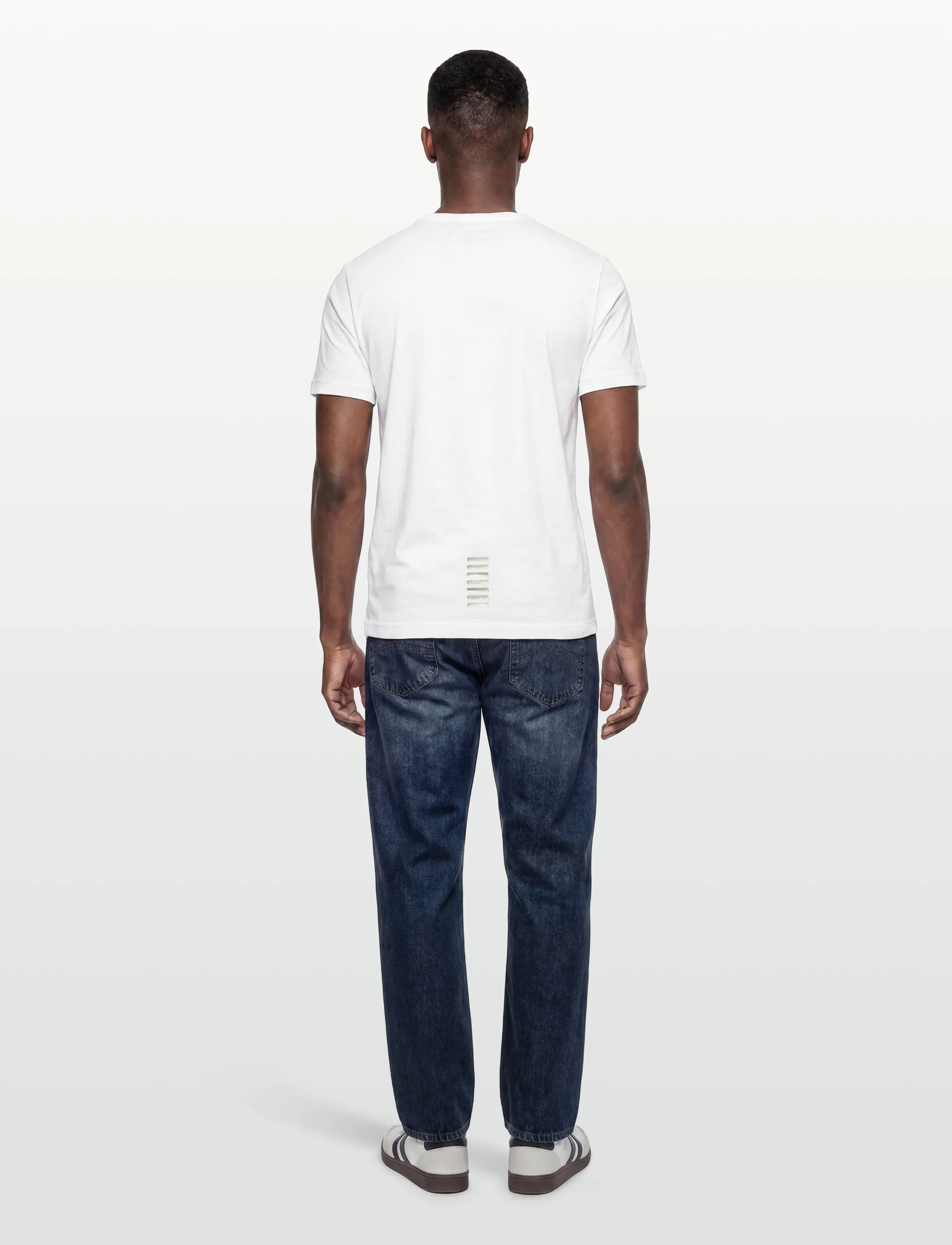 EA7 - T-SHIRT - short-sleeved t-shirts - bianco ottico - 4