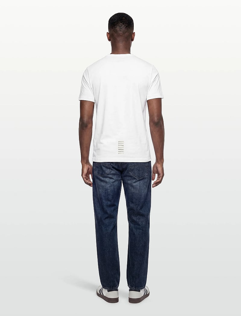 EA7 - T-SHIRT - kortærmede t-shirts - bianco ottico - 4