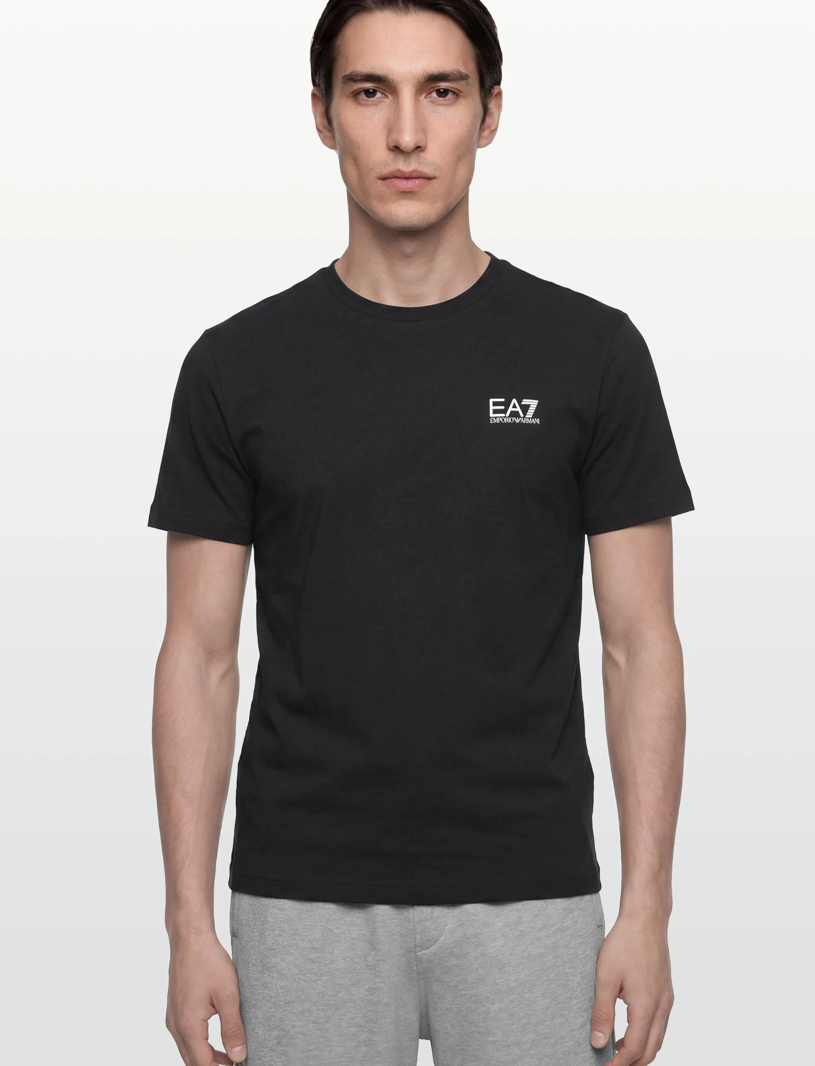 EA7 - T-SHIRT - short-sleeved t-shirts - black - 3