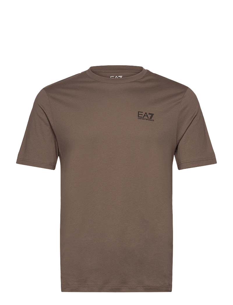 EA7 - T-SHIRT - kortærmede t-shirts - chocolate chip - 0