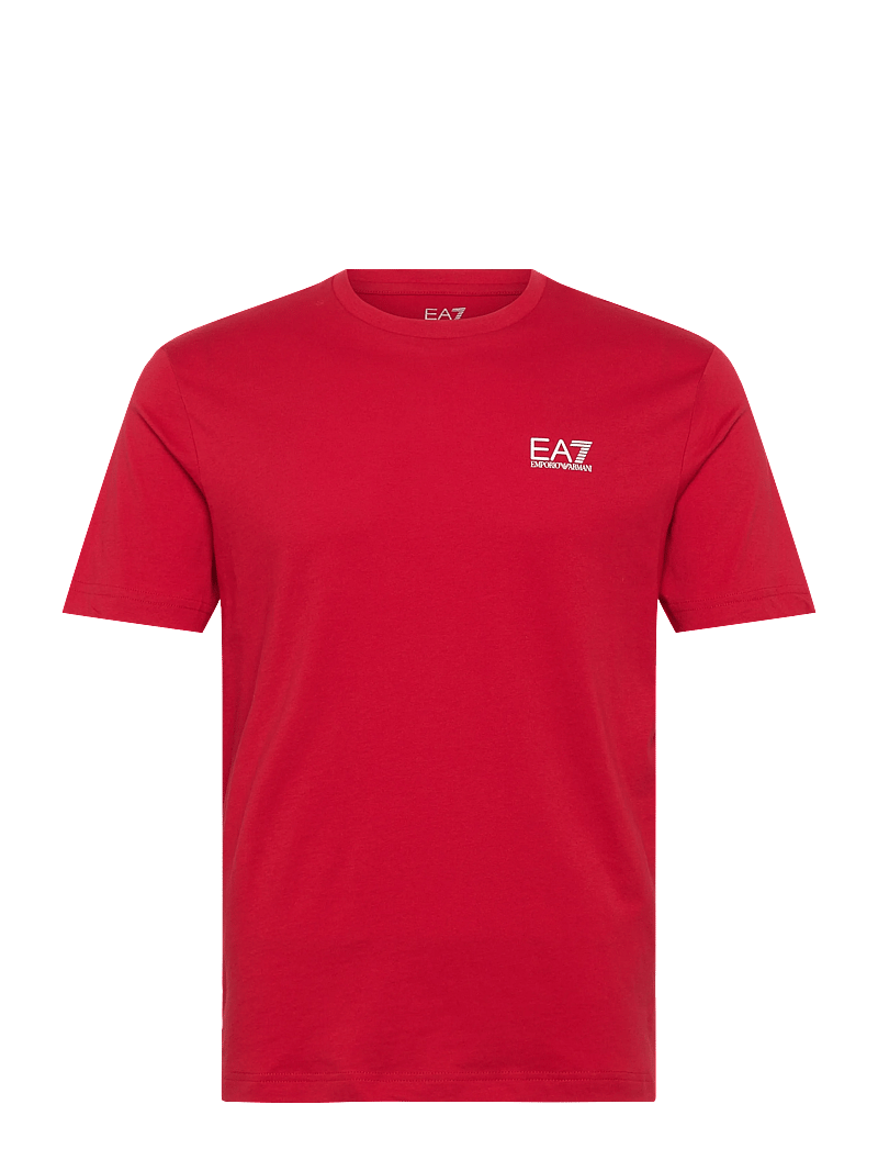 EA7 - T-SHIRT - kortærmede t-shirts - haute red - 1