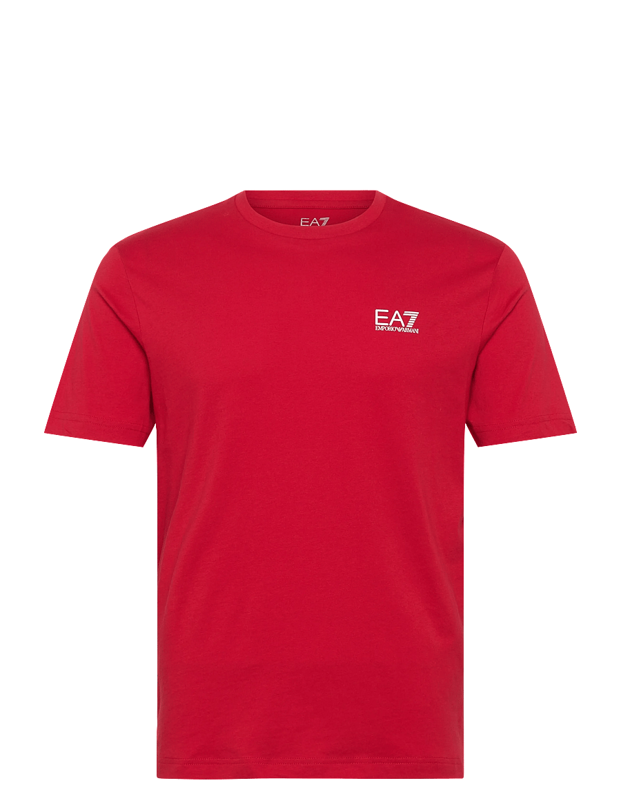 EA7 - T-SHIRT - kurzärmelig - haute red - 1