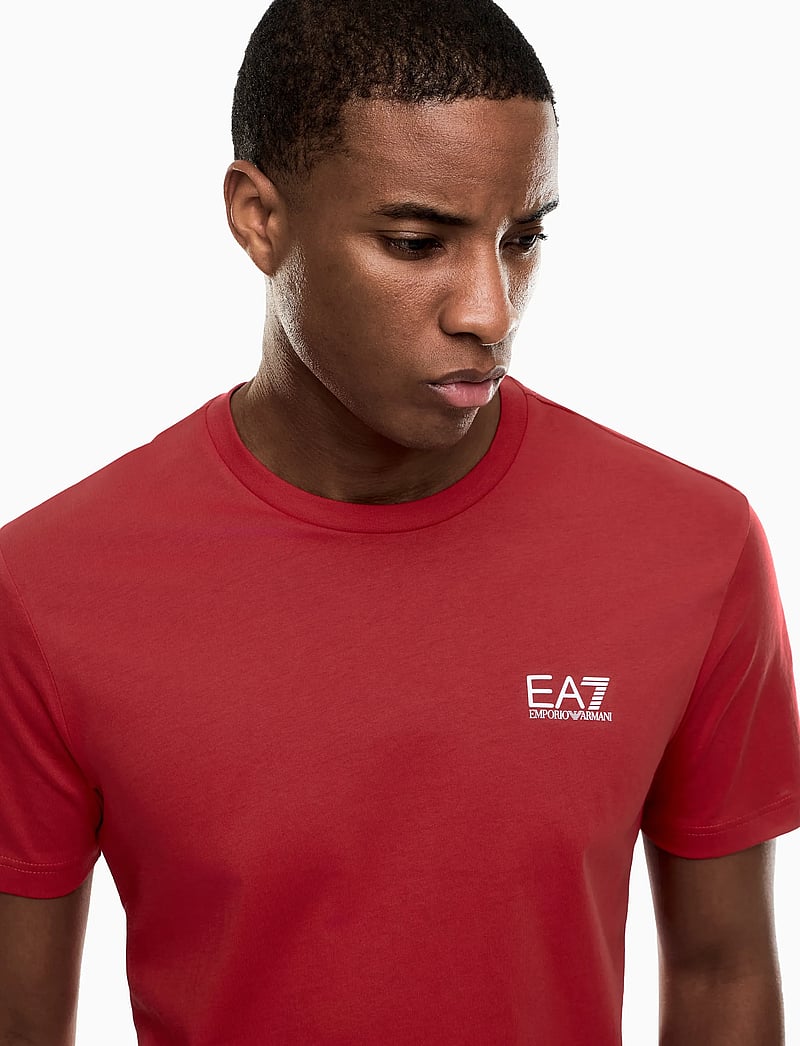 EA7 - T-SHIRT - kortærmede t-shirts - haute red - 5