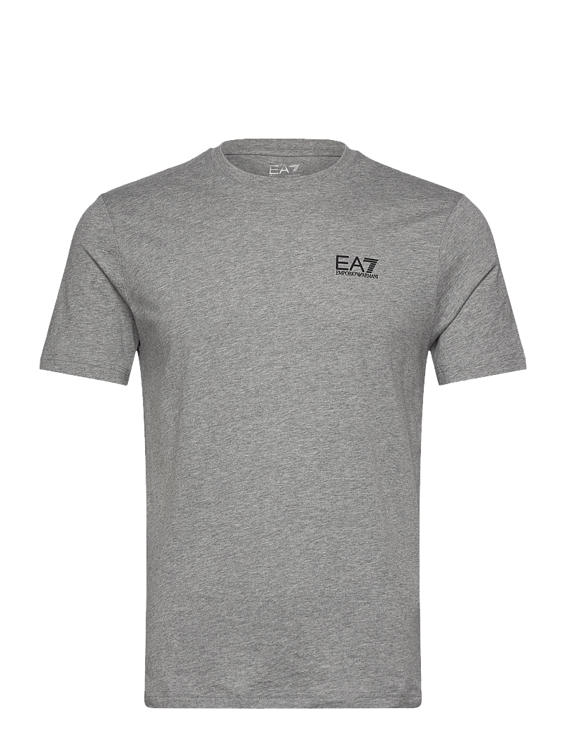 EA7 - T-SHIRT - kortärmade t-shirts - med.grey mel - 0