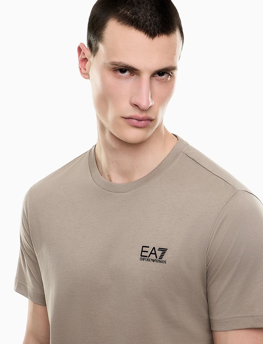 EA7 - T-SHIRT - kurzärmelig - roasted cashew - 5