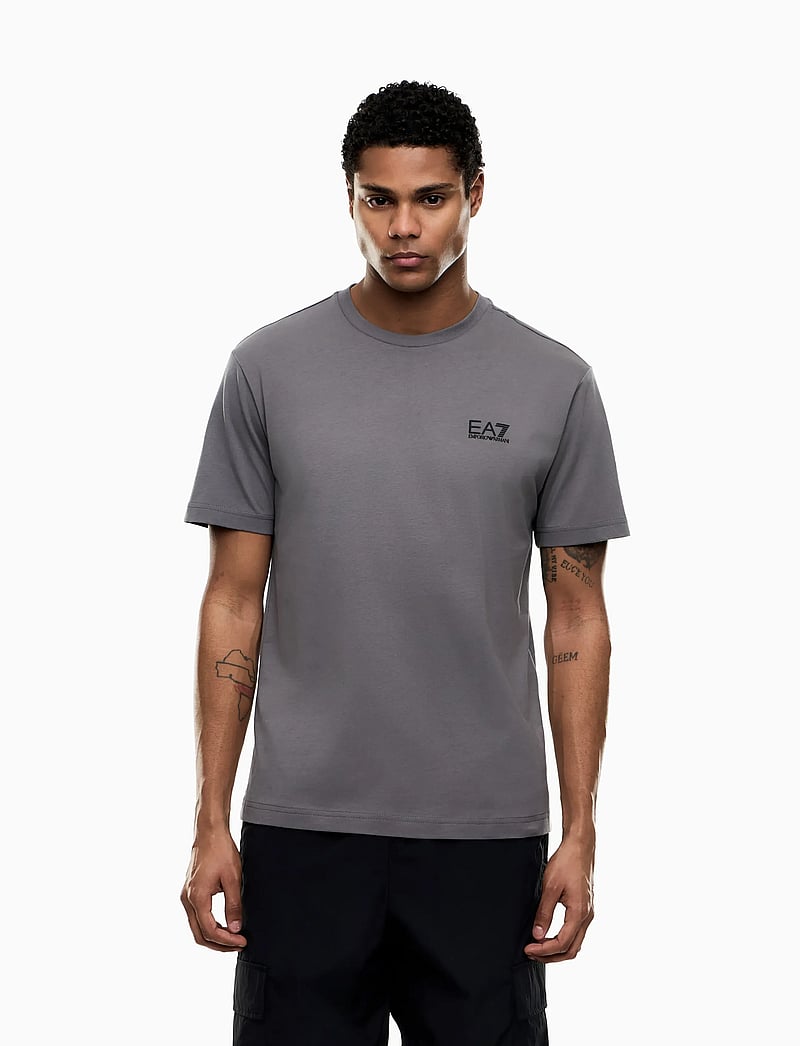 EA7 - T-SHIRT - kortærmede t-shirts - smoked pearl - 0