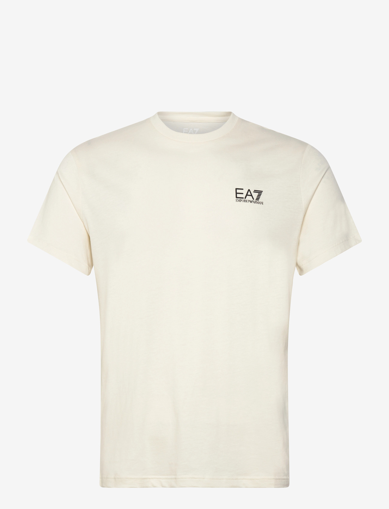 EA7 - T-SHIRT - krótki rękaw - vanilla ice - 0