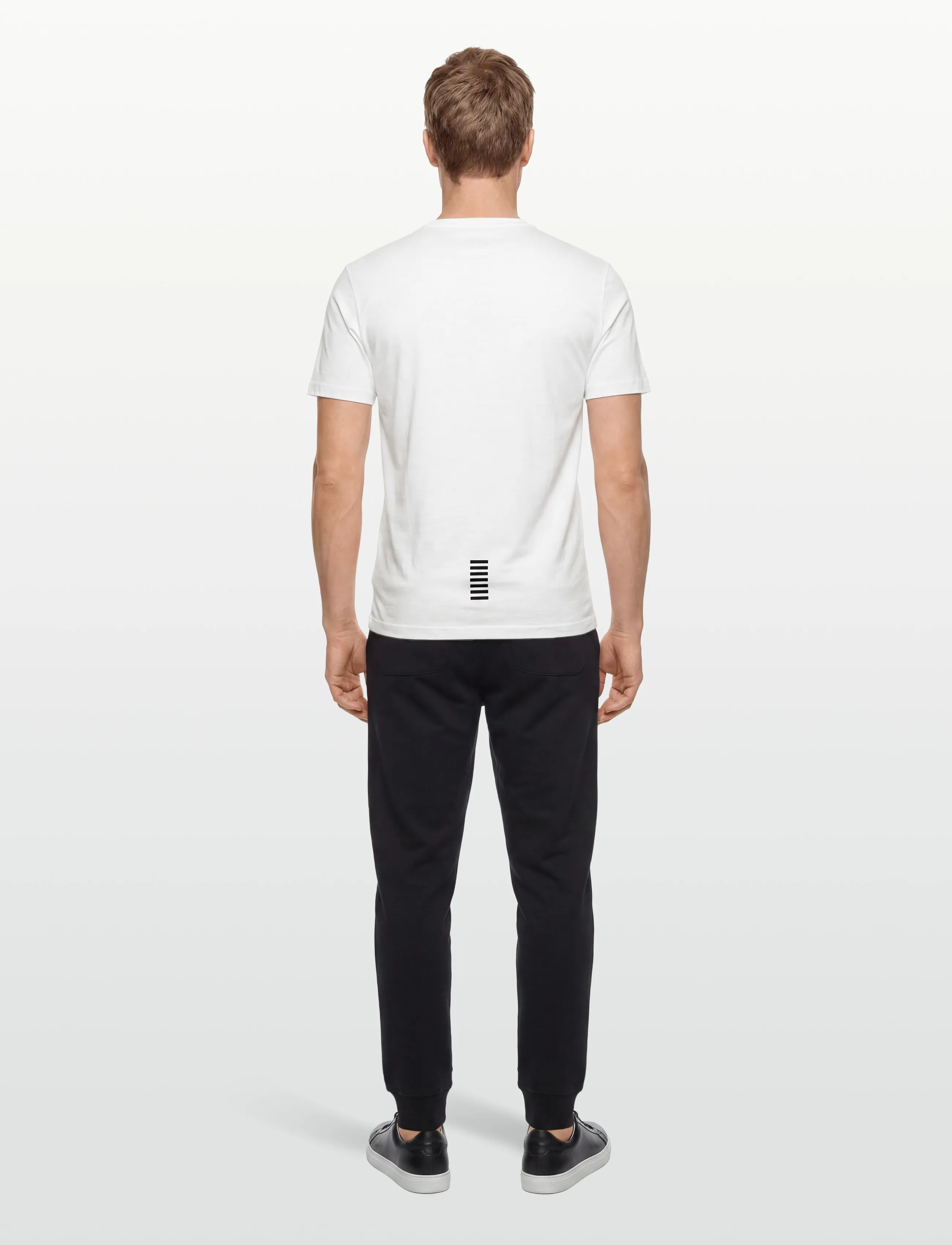 EA7 - T-SHIRT - kurzärmelige t-shirts - white - 4