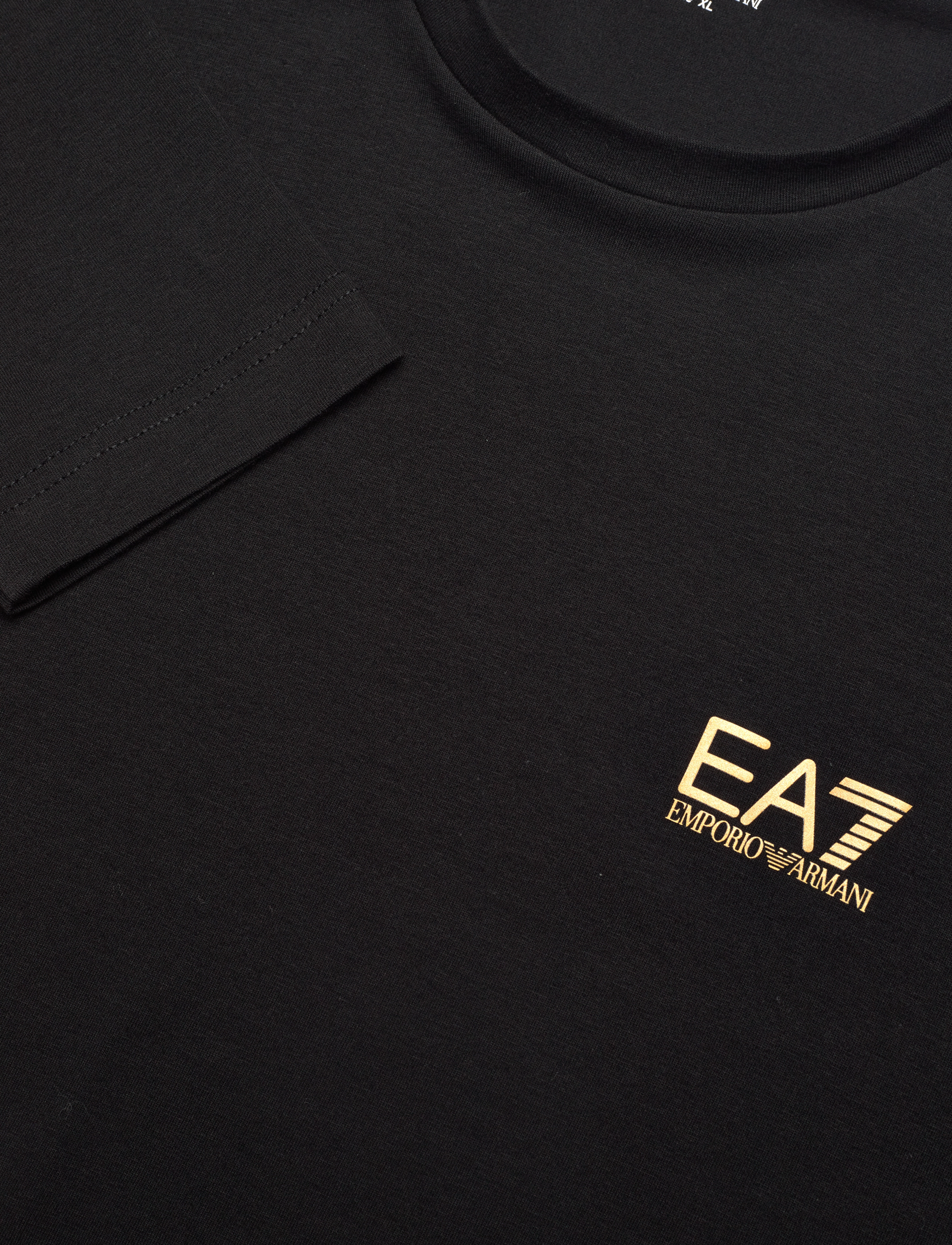 EA7 - T-SHIRT - langärmelig - black - 2