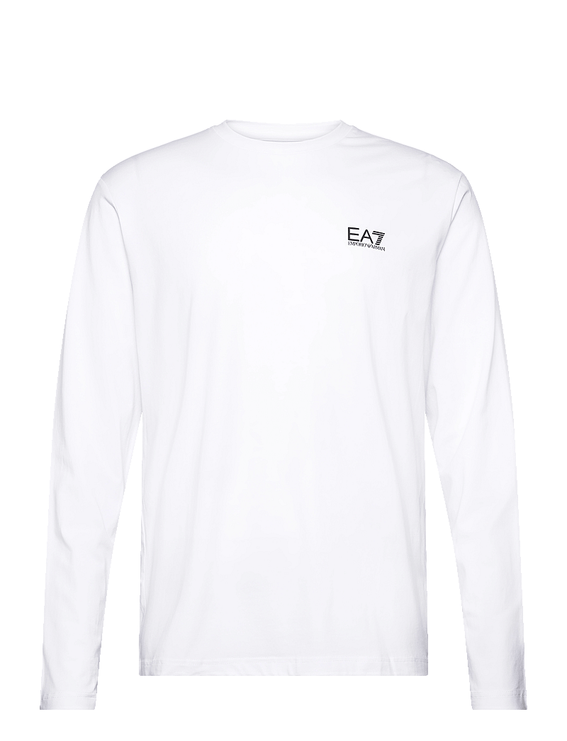 EA7 - T-SHIRT - langärmelig - white - 0