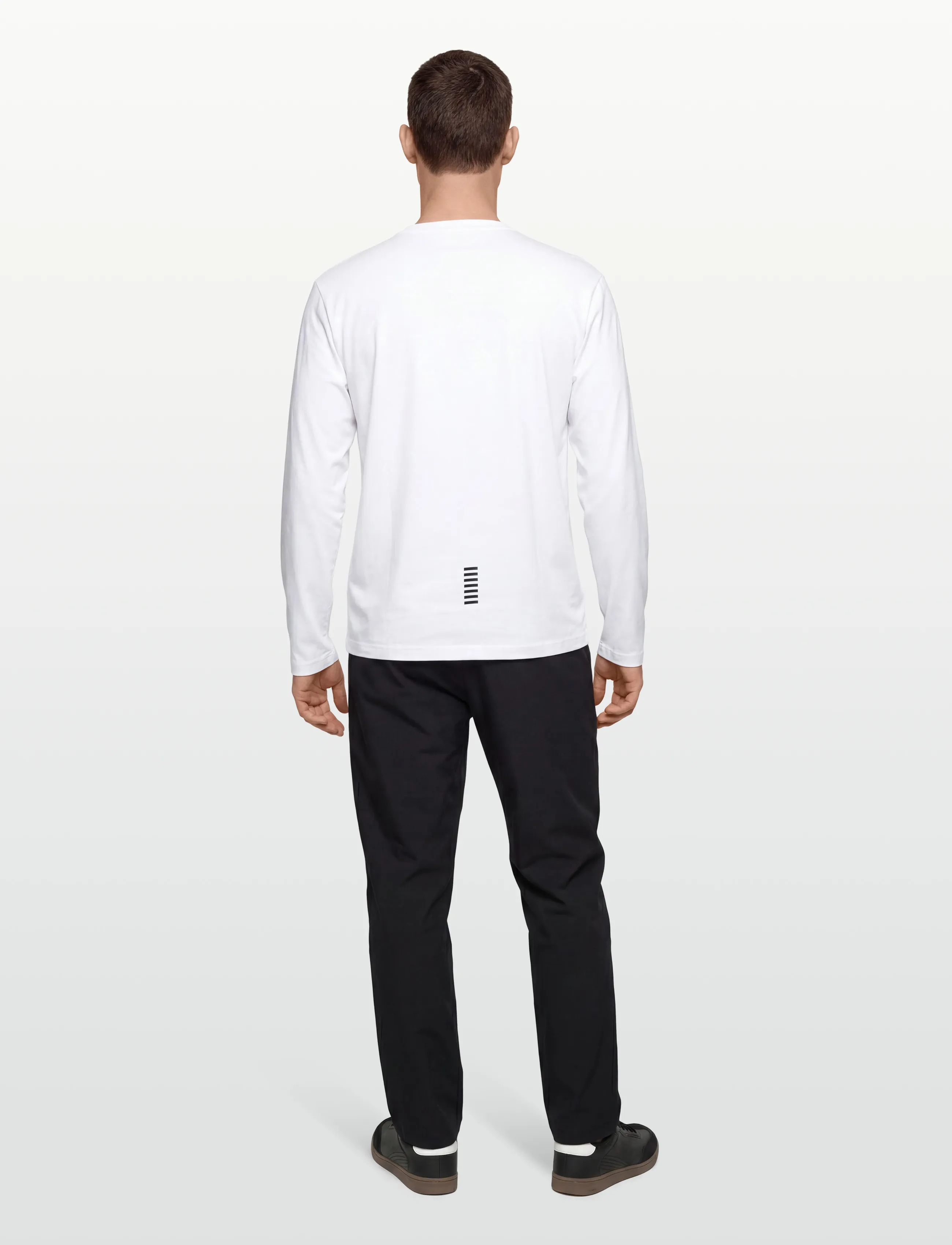 EA7 - T-SHIRT - langärmelige t-shirts - white - 4