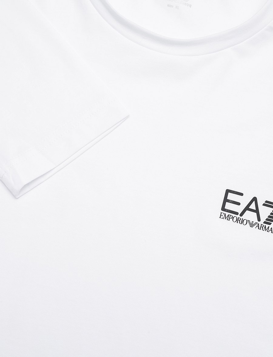 EA7 - T-SHIRT - langärmelig - white - 2