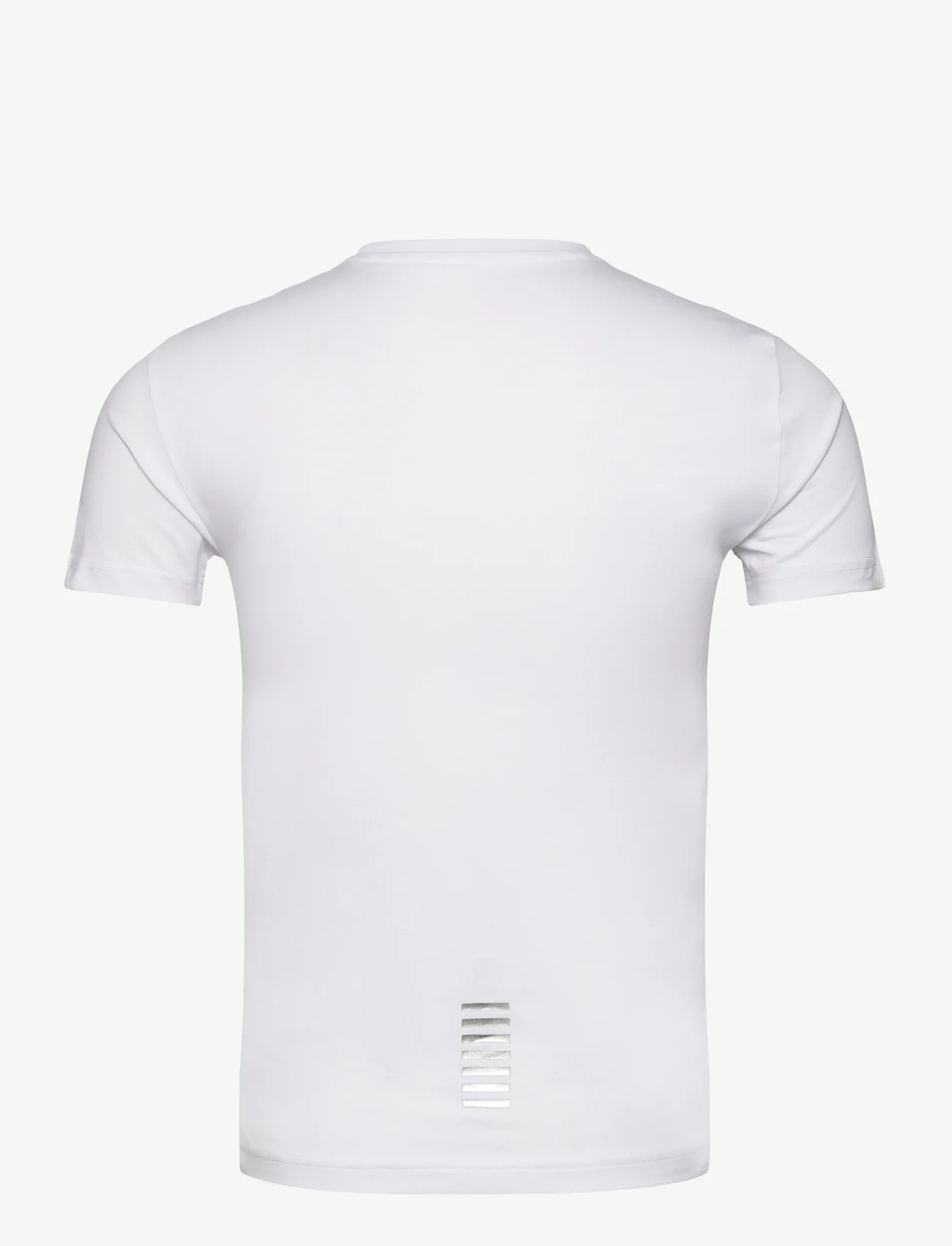EA7 - T-SHIRT - short-sleeved t-shirts - white - 1