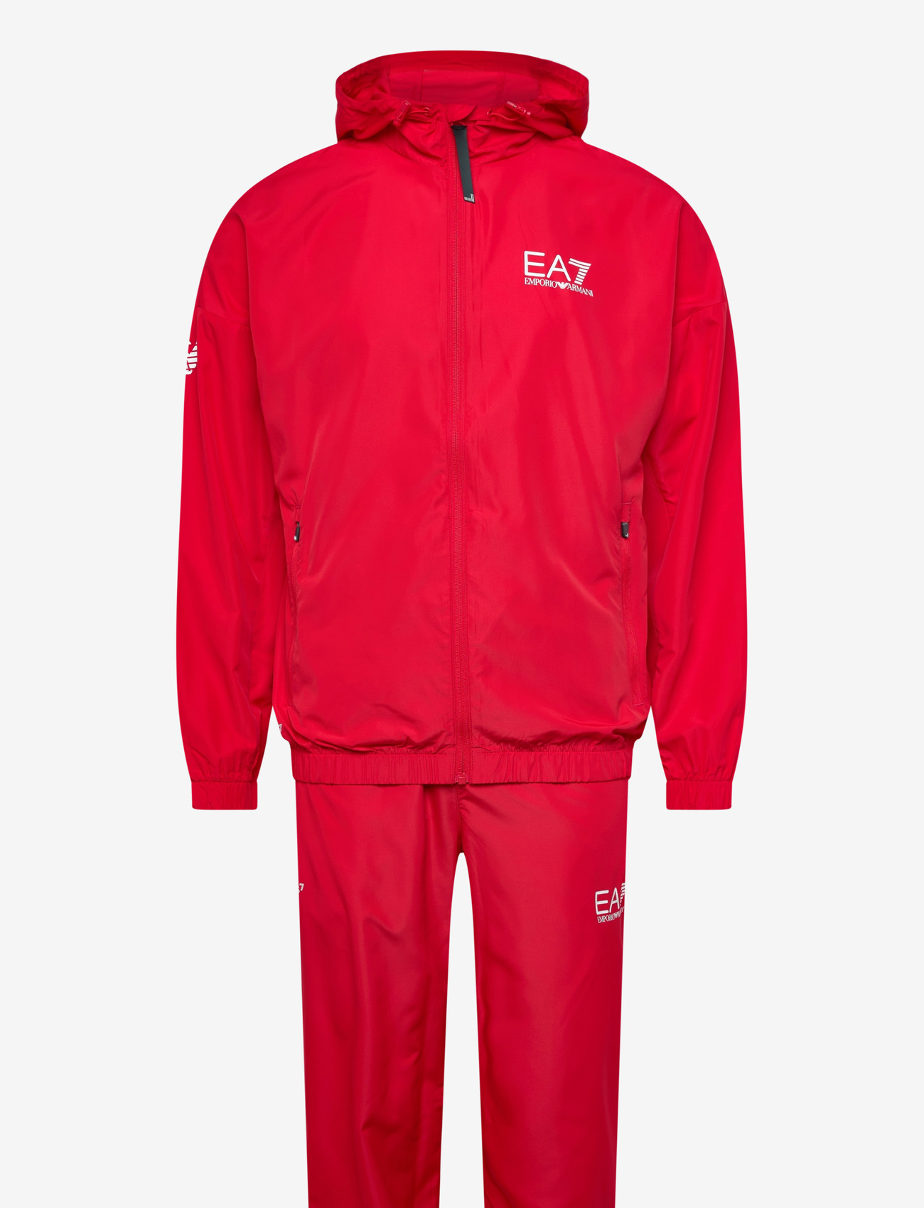 EA7 - TRACKSUIT - track jackets - racing red - 0