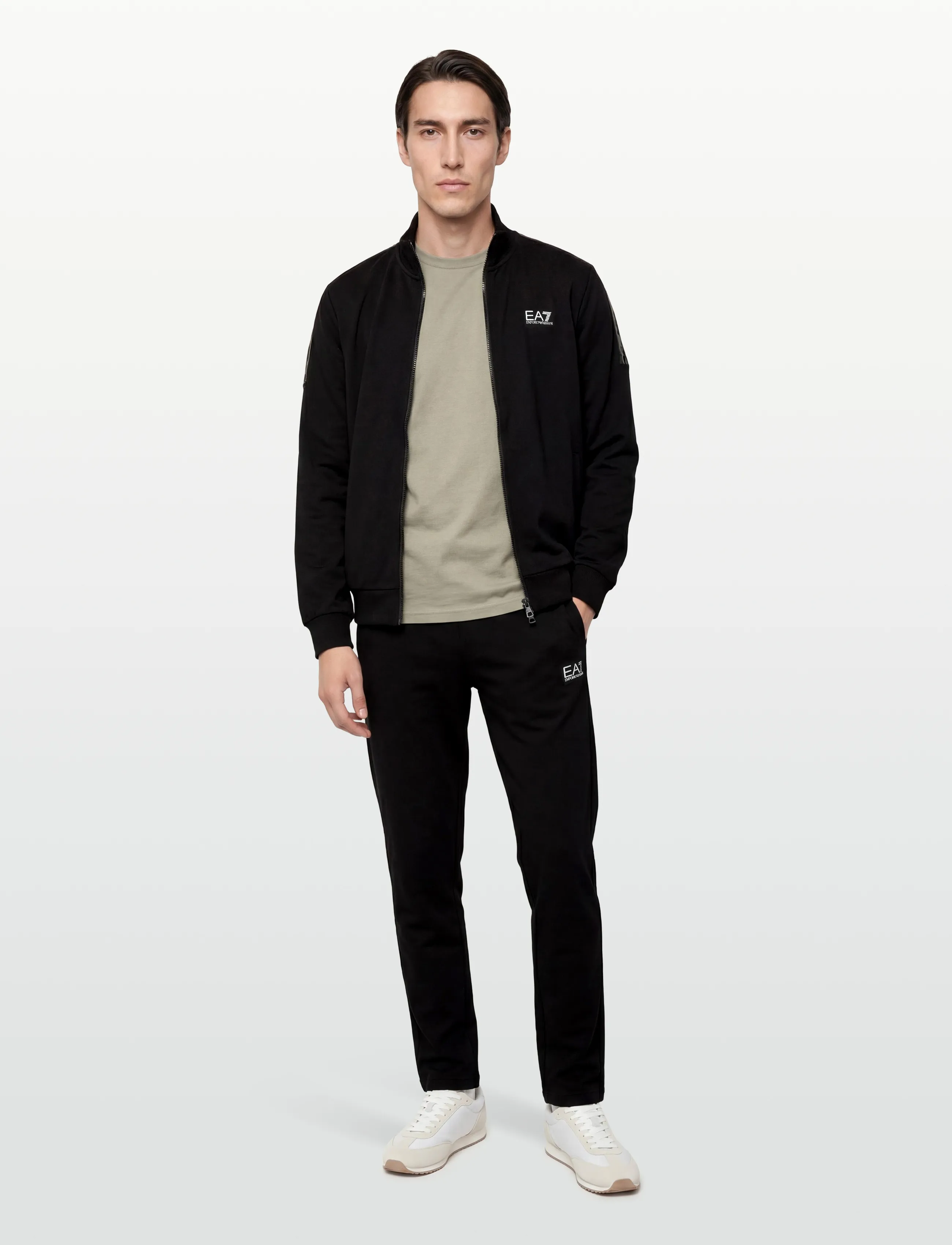 EA7 - TRACKSUIT - black - 0