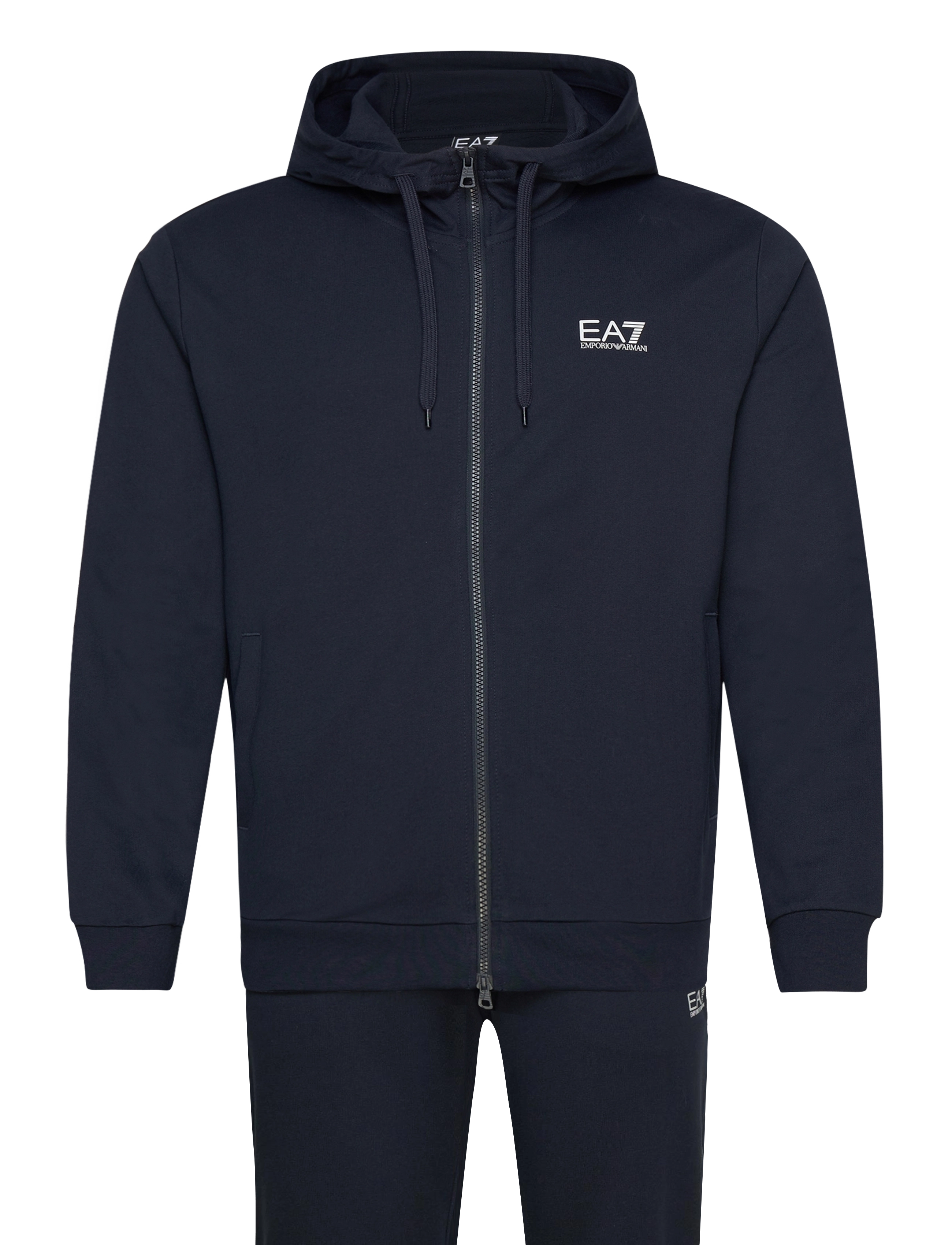 EA7 Tracksuit, XL, Sweatshirts & Hoodies, Marineblau - Tracksuits Sets, Männerswear