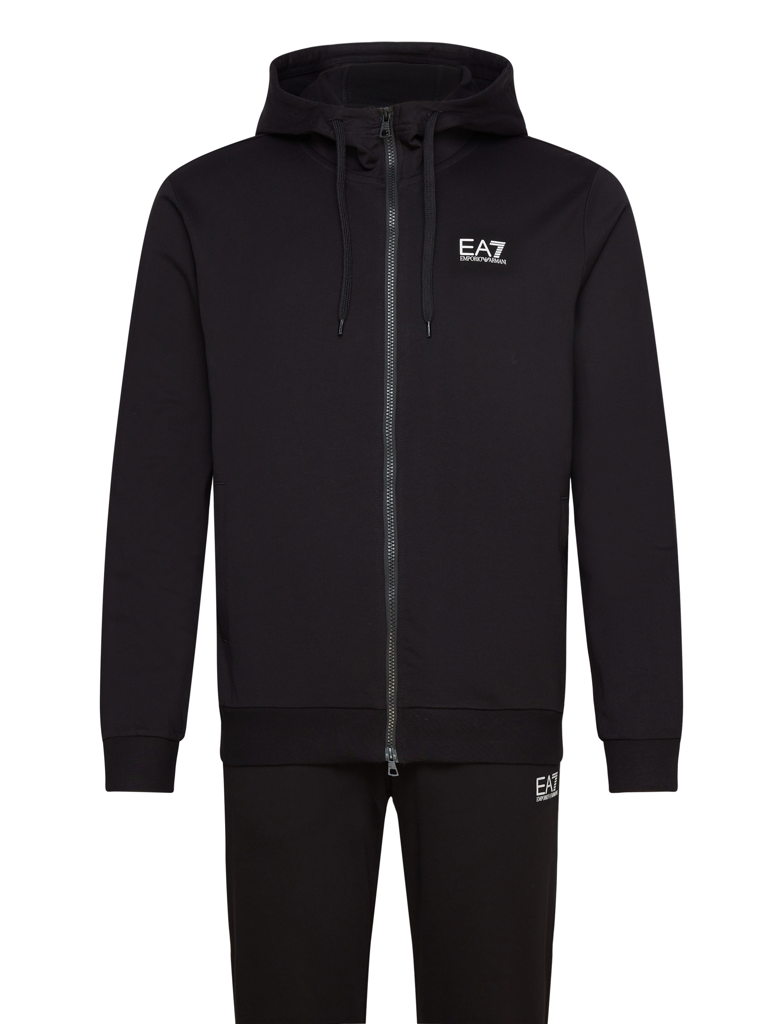 EA7 Tracksuit, XS, Sweatshirts & Hoodies, Schwarz - Tracksuits Sets, Männerswear