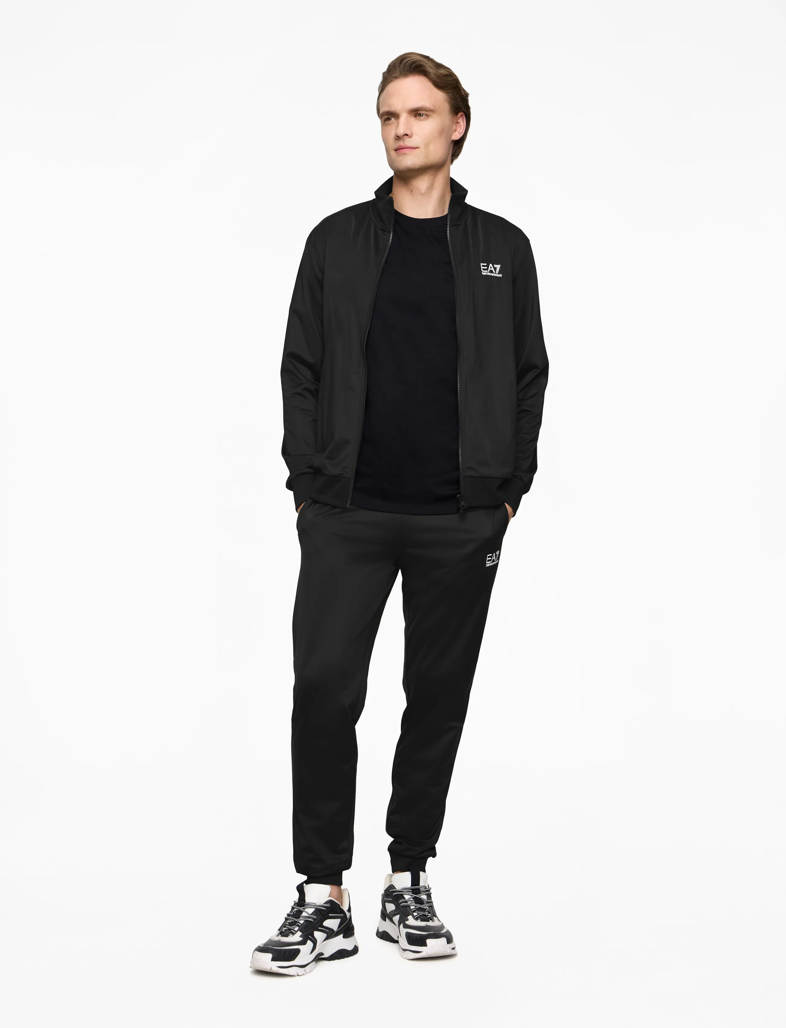 EA7 - TRACKSUIT - joggedresser - black - 2