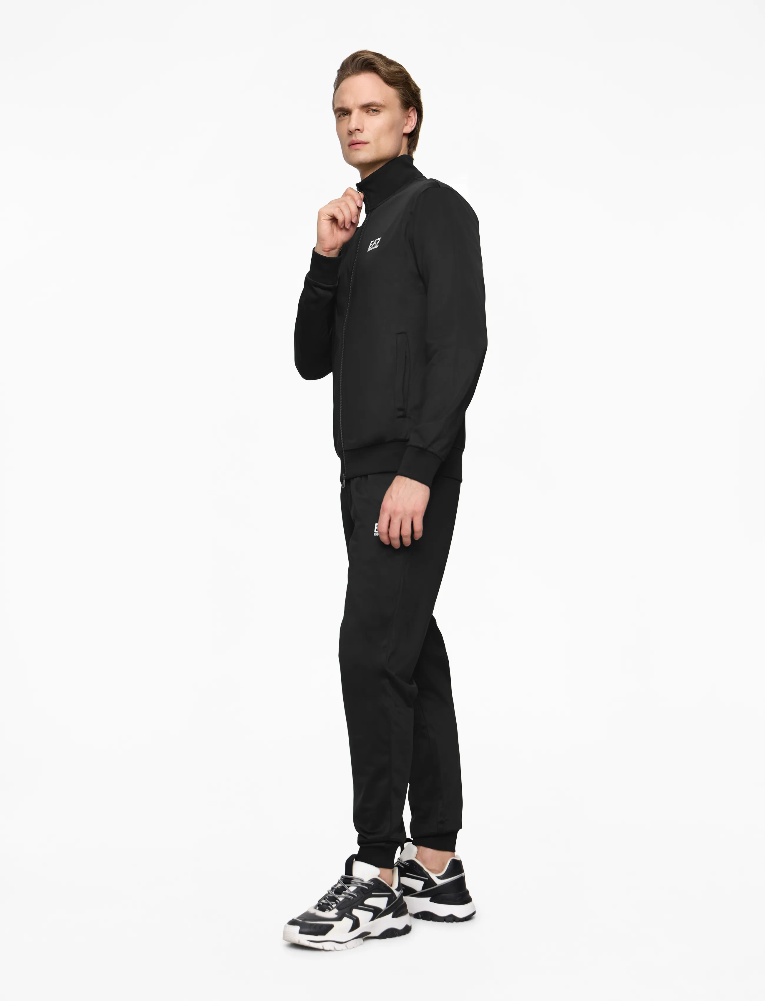 EA7 - TRACKSUIT - joggedresser - black - 3