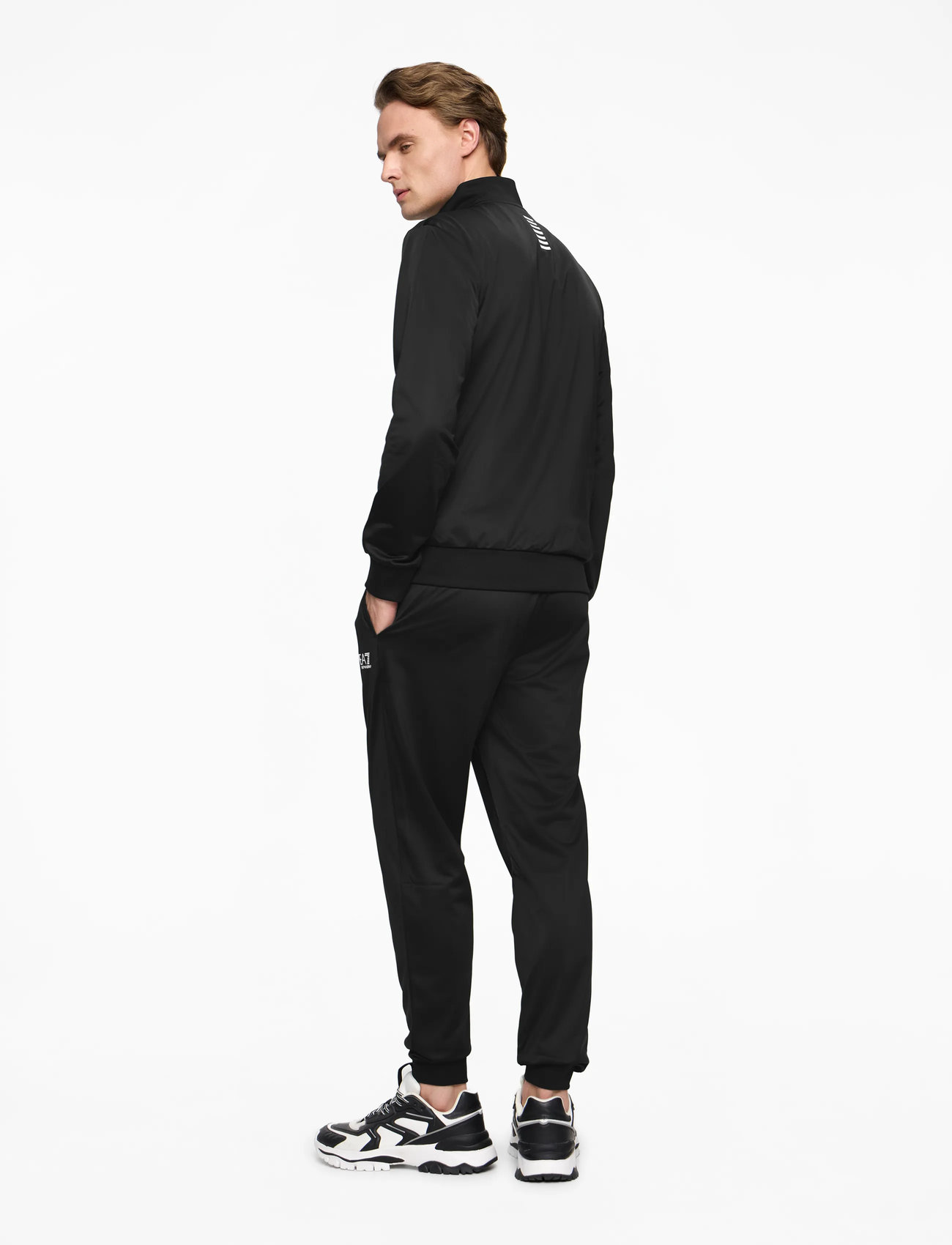EA7 - TRACKSUIT - träningsoveraller - black - 4