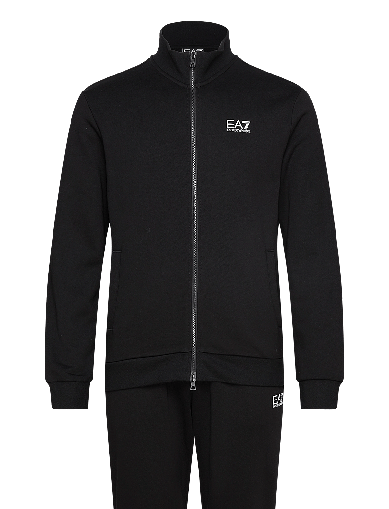 EA7 - TRACKSUIT - trainingsanzug - black - 0