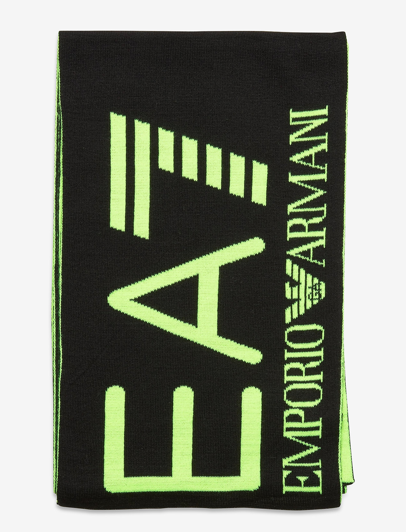 EA7 - SCARF - black/yellow fluo - 1