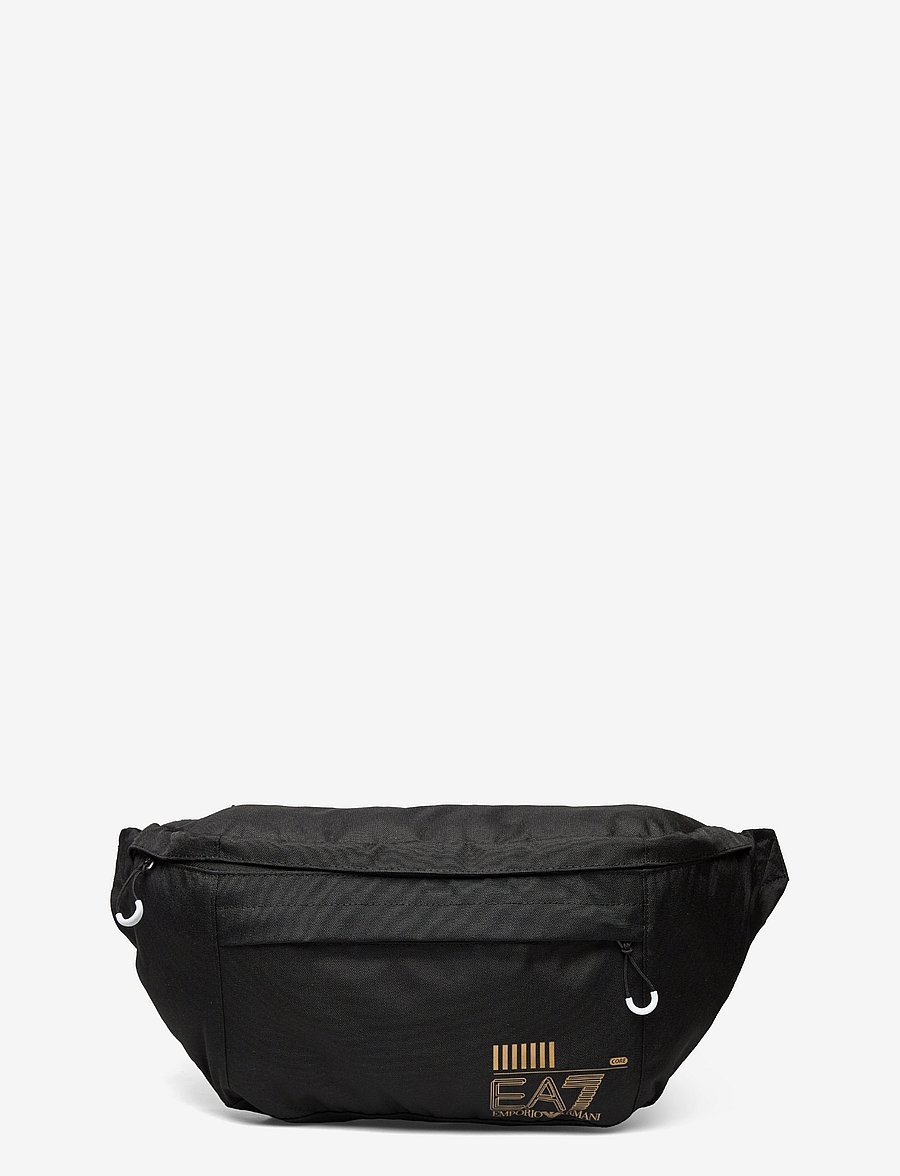 EA7 - SHOULDER BAG - urlaubsfavoriten - black/gold logo - 0