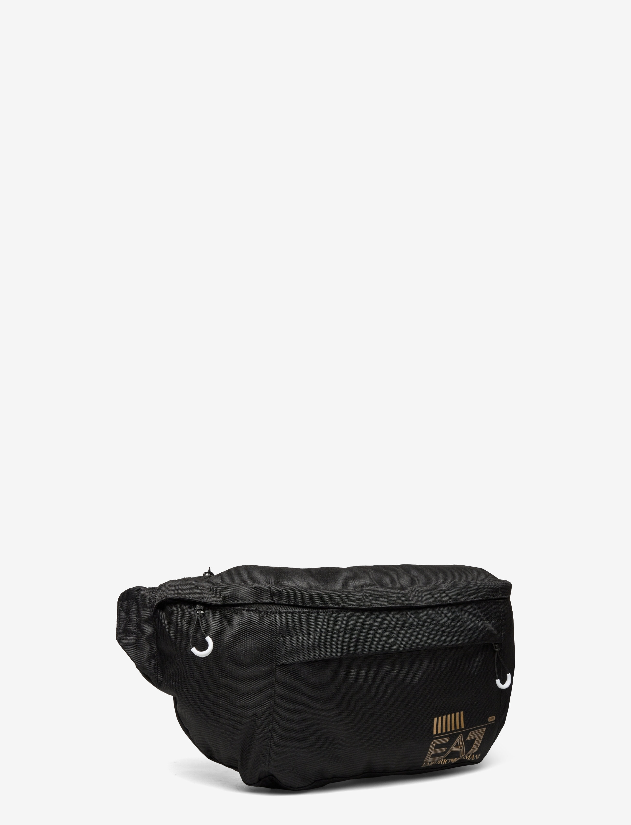 EA7 - SHOULDER BAG - black/gold logo - 2