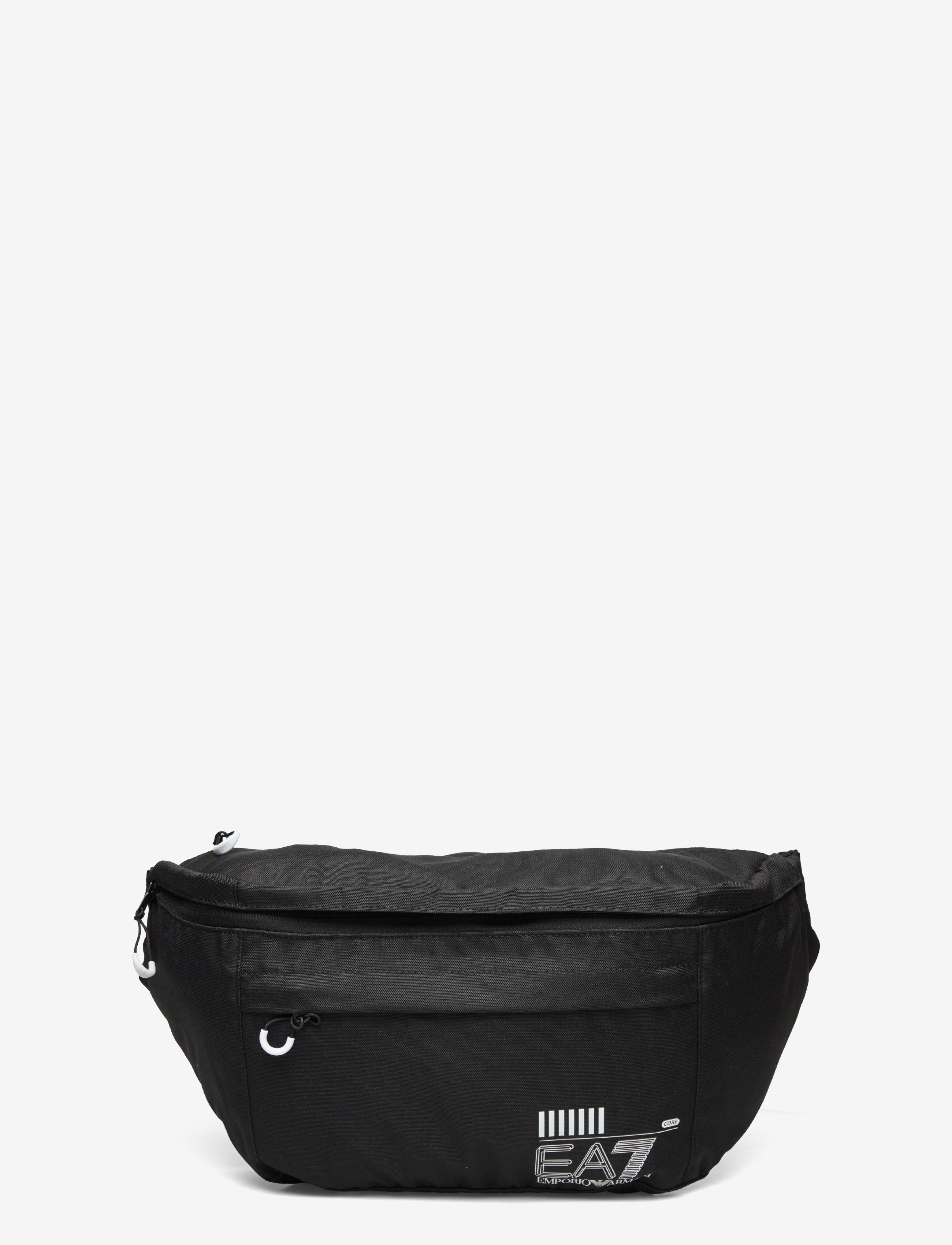 EA7 - SHOULDER BAG - black/white logo - 0
