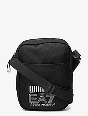 EA7 - MAN'S POUCH BAG - herren - 02021-black/white logo - 0