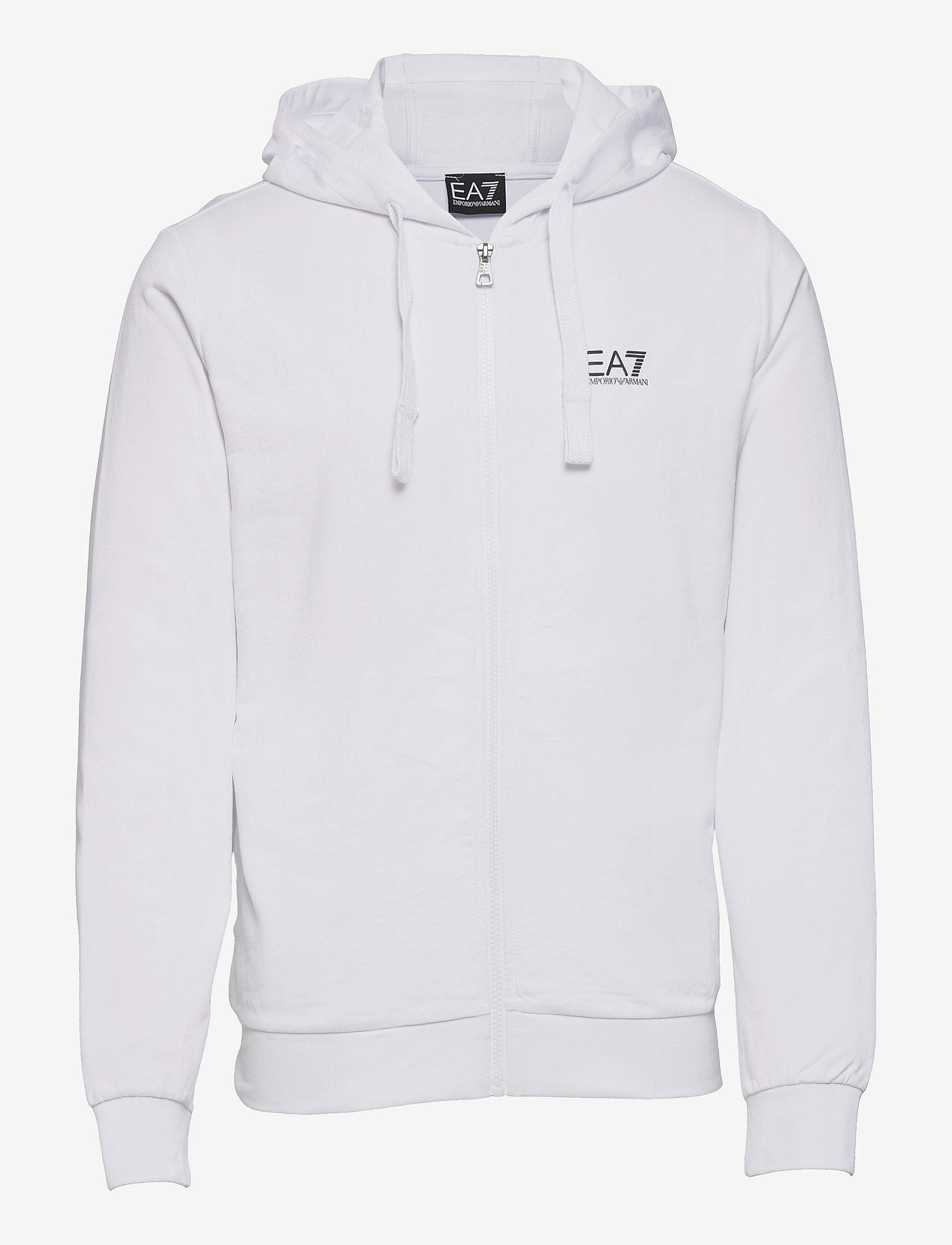 EA7 - SWEATSHIRT - džemperi ar kapuci - 1100-white - 0