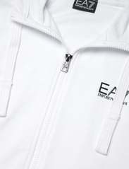 EA7 - TRACKSUIT - track jacketstrainingsanzug - white/black - 8
