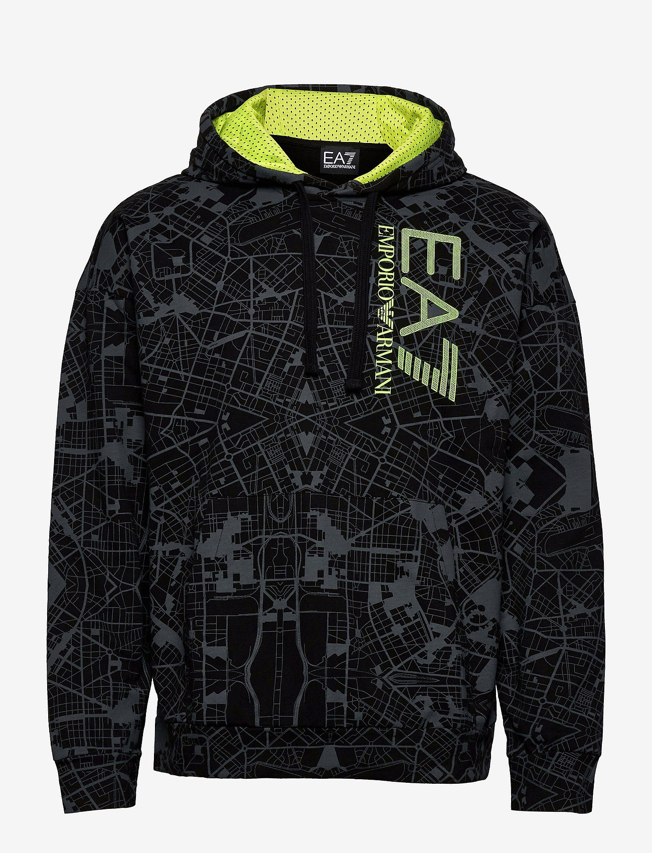 EA7 - SWEATSHIRT - fancy black - 0
