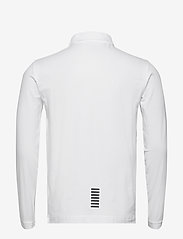 EA7 - JERSEYWEAR - polo marškinėliai ilgomis rankovėmis - white - 1